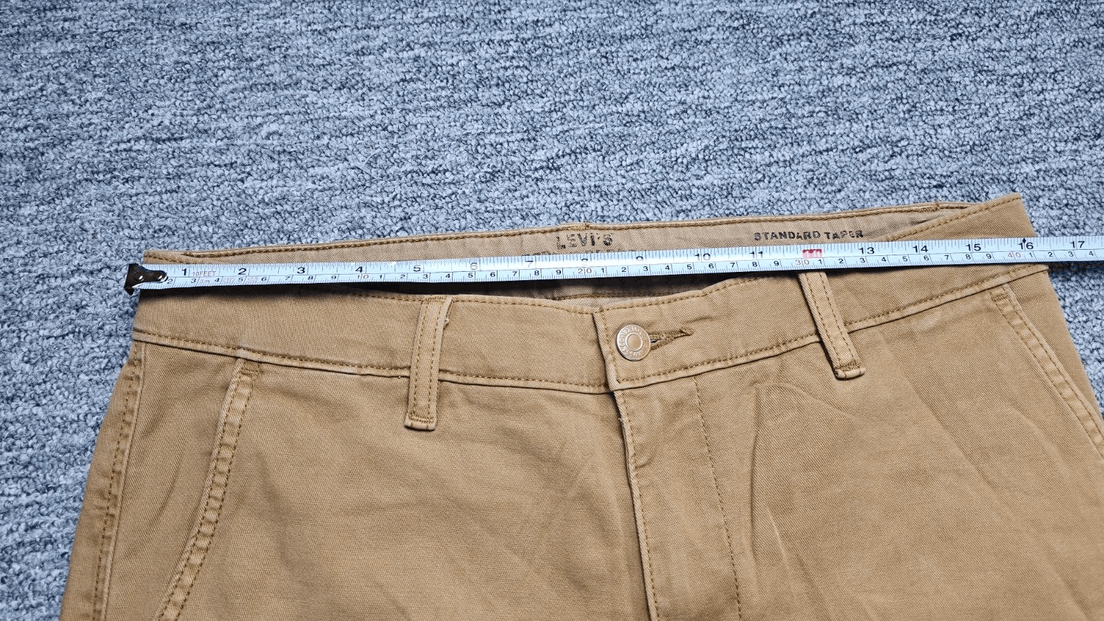 Levi's Levi's XX Chino Standard Taper Pants Khaki W32 L32 Size US 32 / EU 48 - 9 Thumbnail