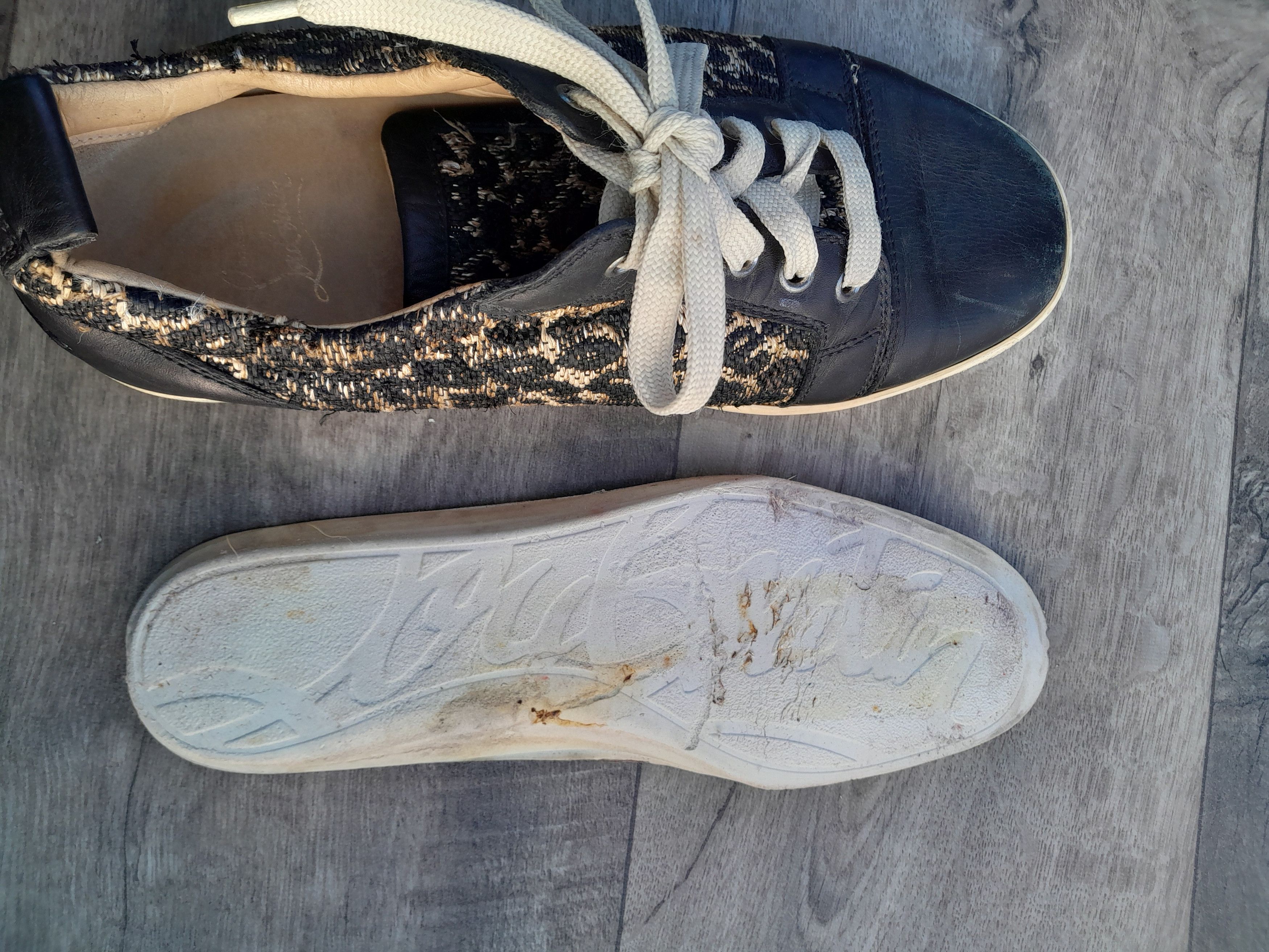 Christian Louboutin Rare Mens Christian Louboutin Leopard Sneakers! Size US 8.5 / EU 41-42 - 12 Thumbnail