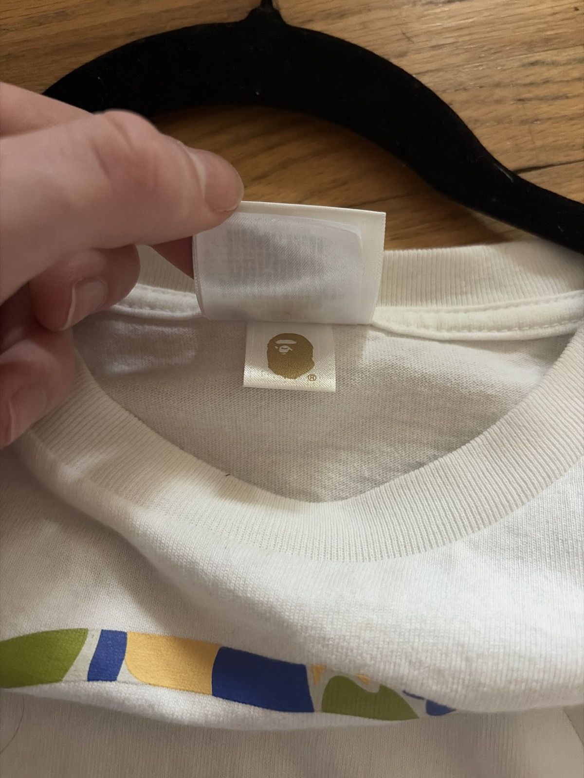 Bape EXCLUSIVE BAPE New Jersey White Tee Size US S / EU 44-46 / 1 - 4 Thumbnail
