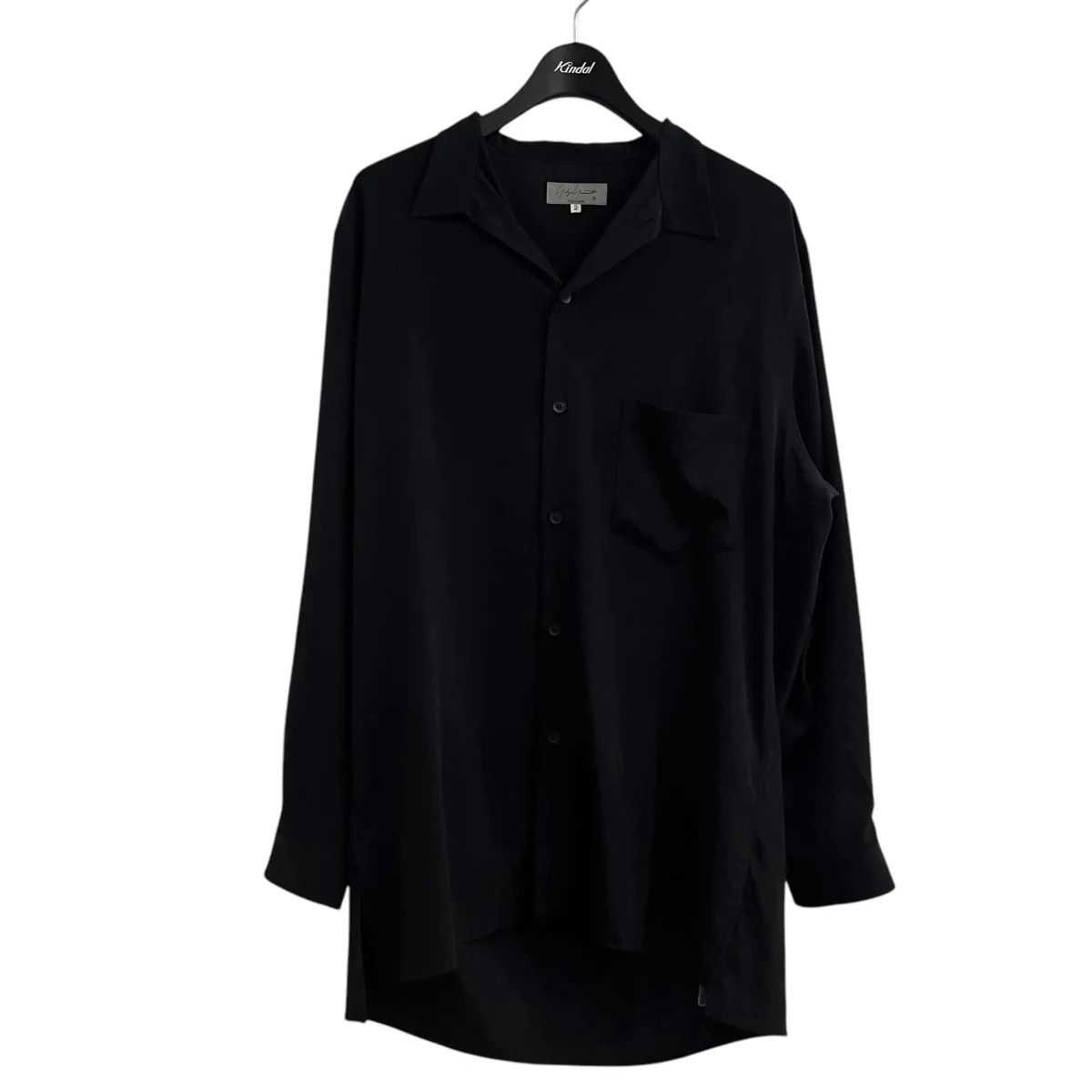 Yohji Yamamoto Yohji Yamamoto pour homme 21SS STAND COLLAR BLOUSE Size US M / EU 48-50 / 2 - 1 Thumbnail