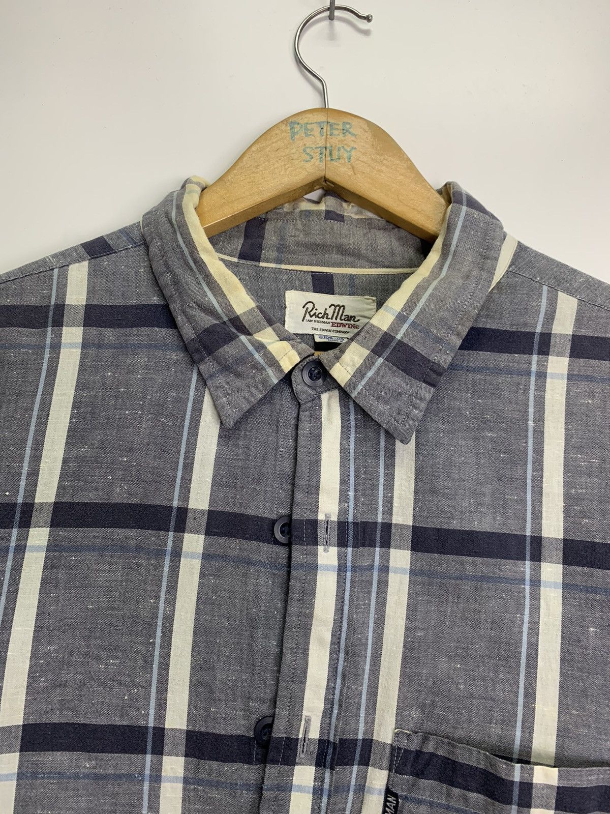 Flannel × Japanese Brand × Vintage Vintage Rich Man Flannel Size US XXL / EU 58 / 5 - 4 Thumbnail