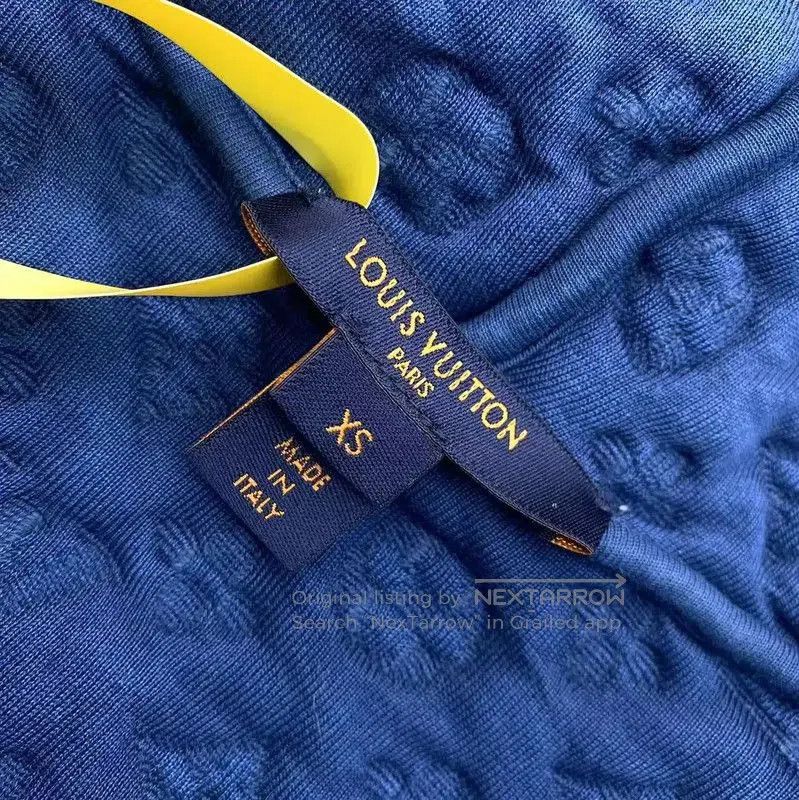 Louis Vuitton Louis Vuitton Blue Cotton Jacket for Women . Size XS / US 0-2 / IT 36-38 - 4 Thumbnail
