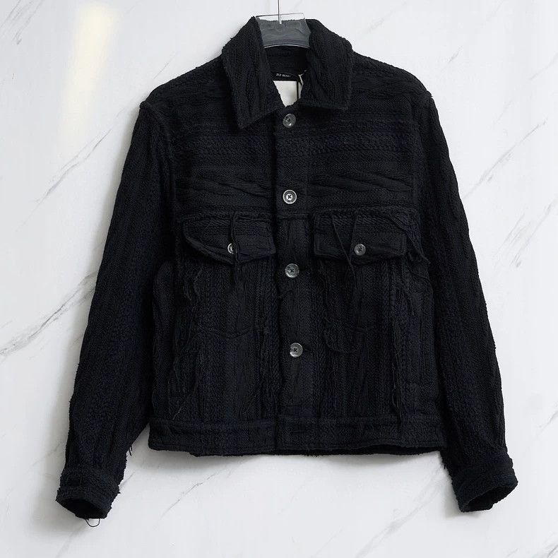 Song For The Mute Song For The Mute Fringe Jacket Coat Size US S / EU 44-46 / 1 - 1 Thumbnail