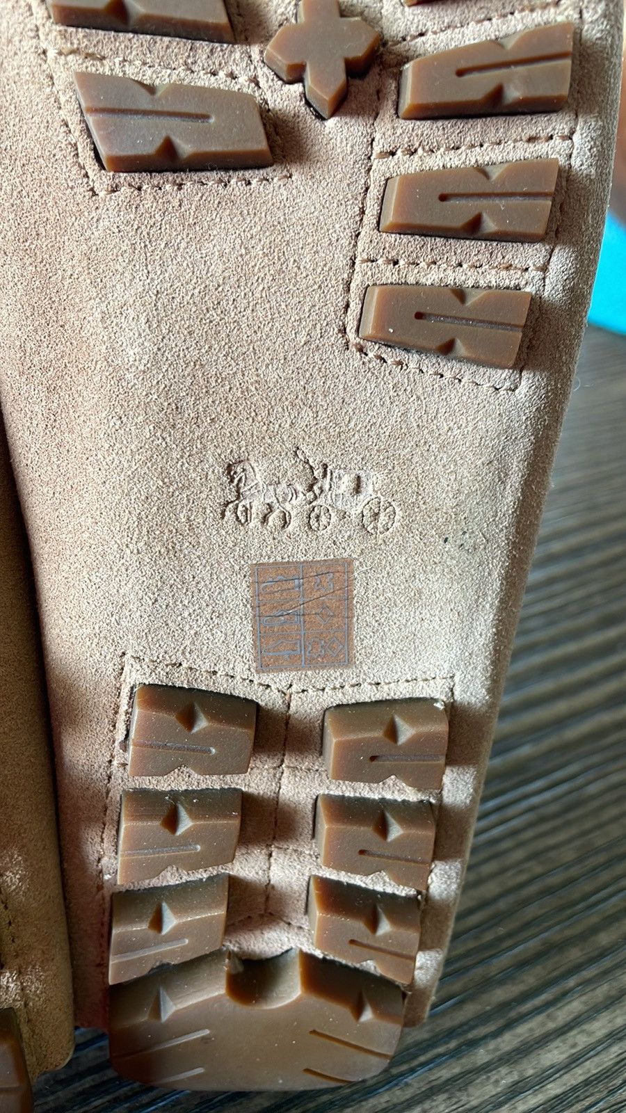 Coach Coach Amber Suede Driving Moccasins Size US 7.5 / IT 37.5 - 10 Thumbnail