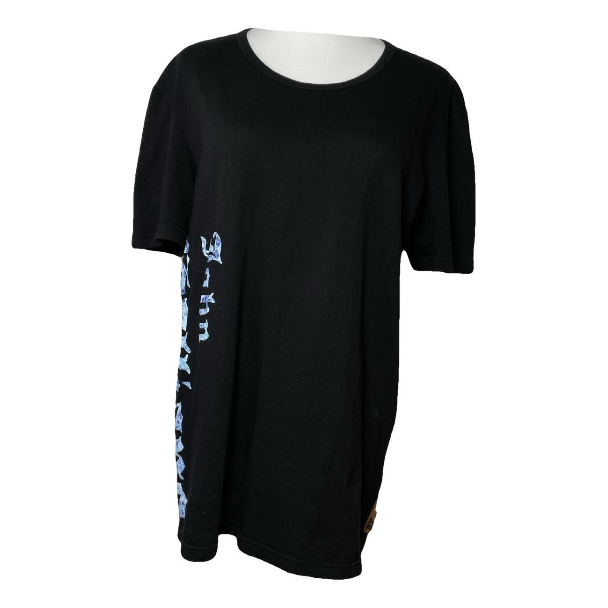 John Galliano Black Cotton Top Size L / US 10 / IT 46 - 1 Thumbnail