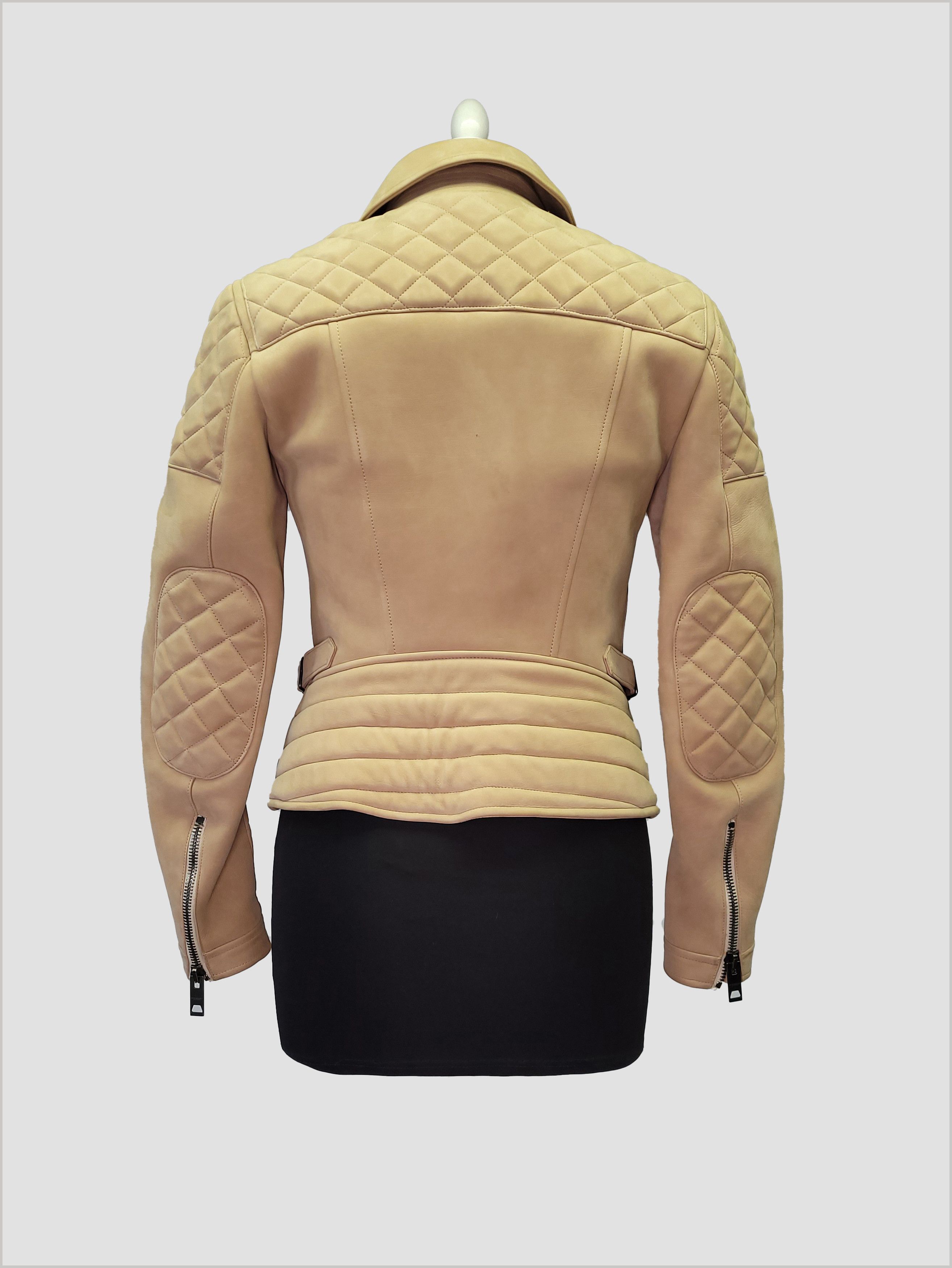 Burberry Prorsum Burberry Prorsum _ Italy _ Runway _ Leather _ Biker Jacket Size XS / US 0-2 / IT 36-38 - 2 Thumbnail