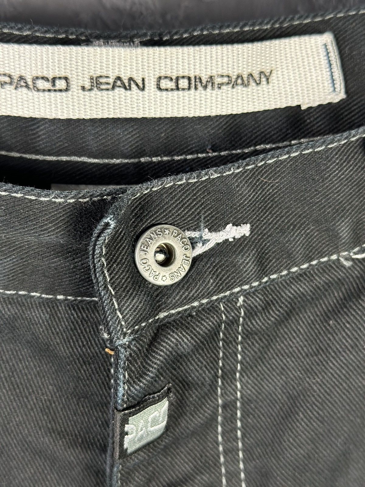 JNCO × Japanese Brand × Vintage Vintage Y2K Paco Baggy Wide Leg Jnco Style Cargo Jeans Size US 34 / EU 50 - 9 Thumbnail