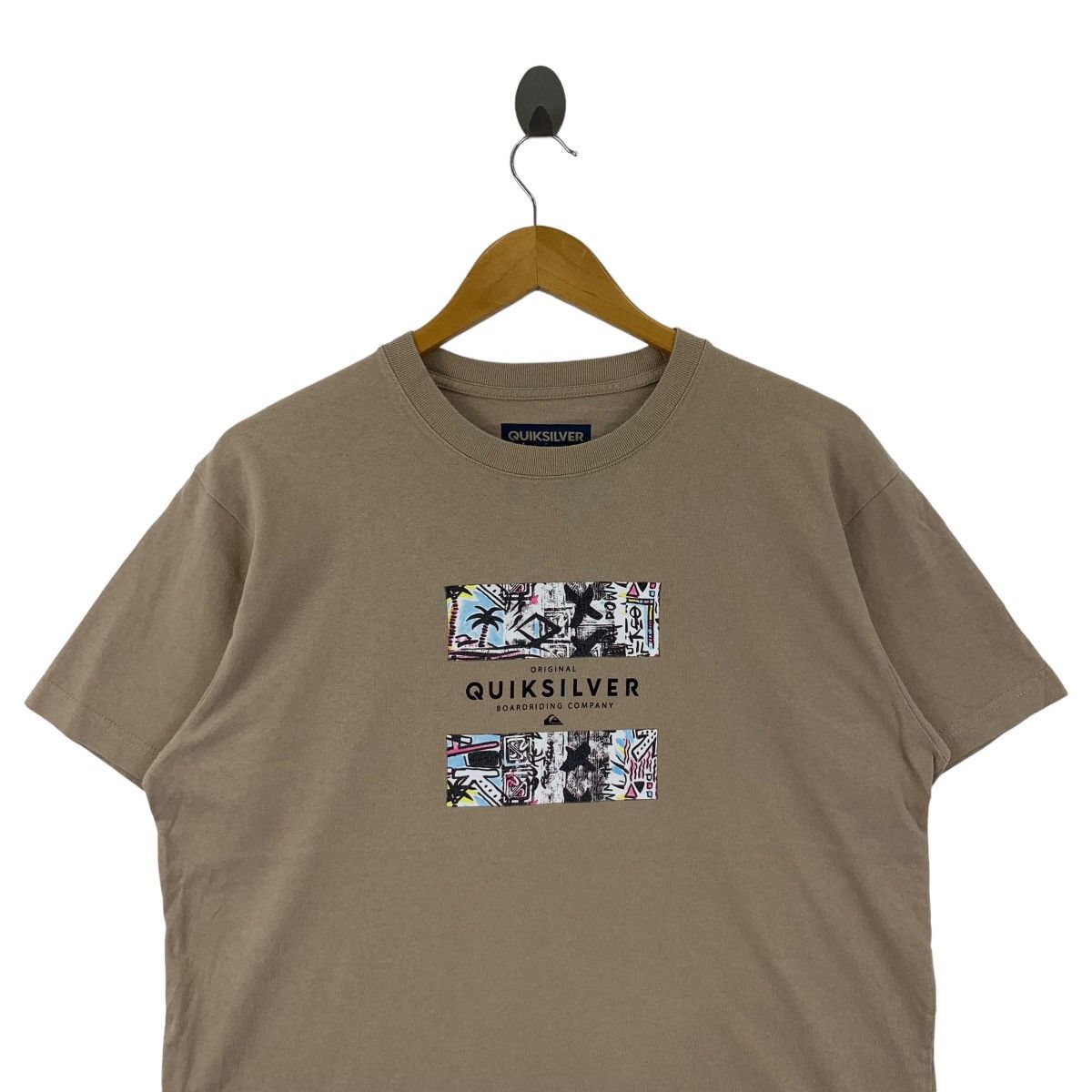 Quiksilver QUIKSILVER SURF BOARDRIDING Box Logo Loose Fit Tee Shirt Size US M / EU 48-50 / 2 - 2 Thumbnail