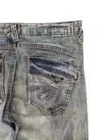 Japanese Brand Vintage Y2k Rush Hour Baggy Denim Wide Leg Undercover Style Size US 35 - 14 Thumbnail