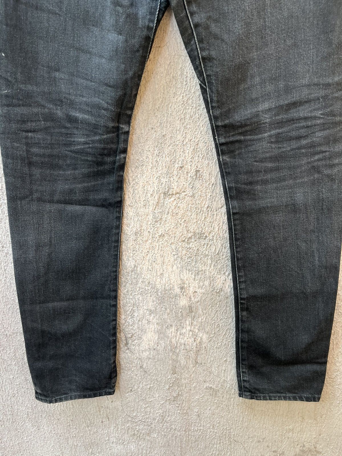 Japanese Brand LAD Musician Denim Black Wash Size US 30 / EU 46 - 7 Thumbnail