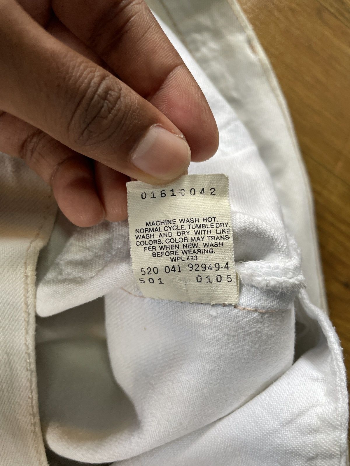Levi's × Levi's Vintage Clothing × Vintage Vintage Levis 501 100% Cotton Button 520 Size US 30 / EU 46 - 21 Thumbnail