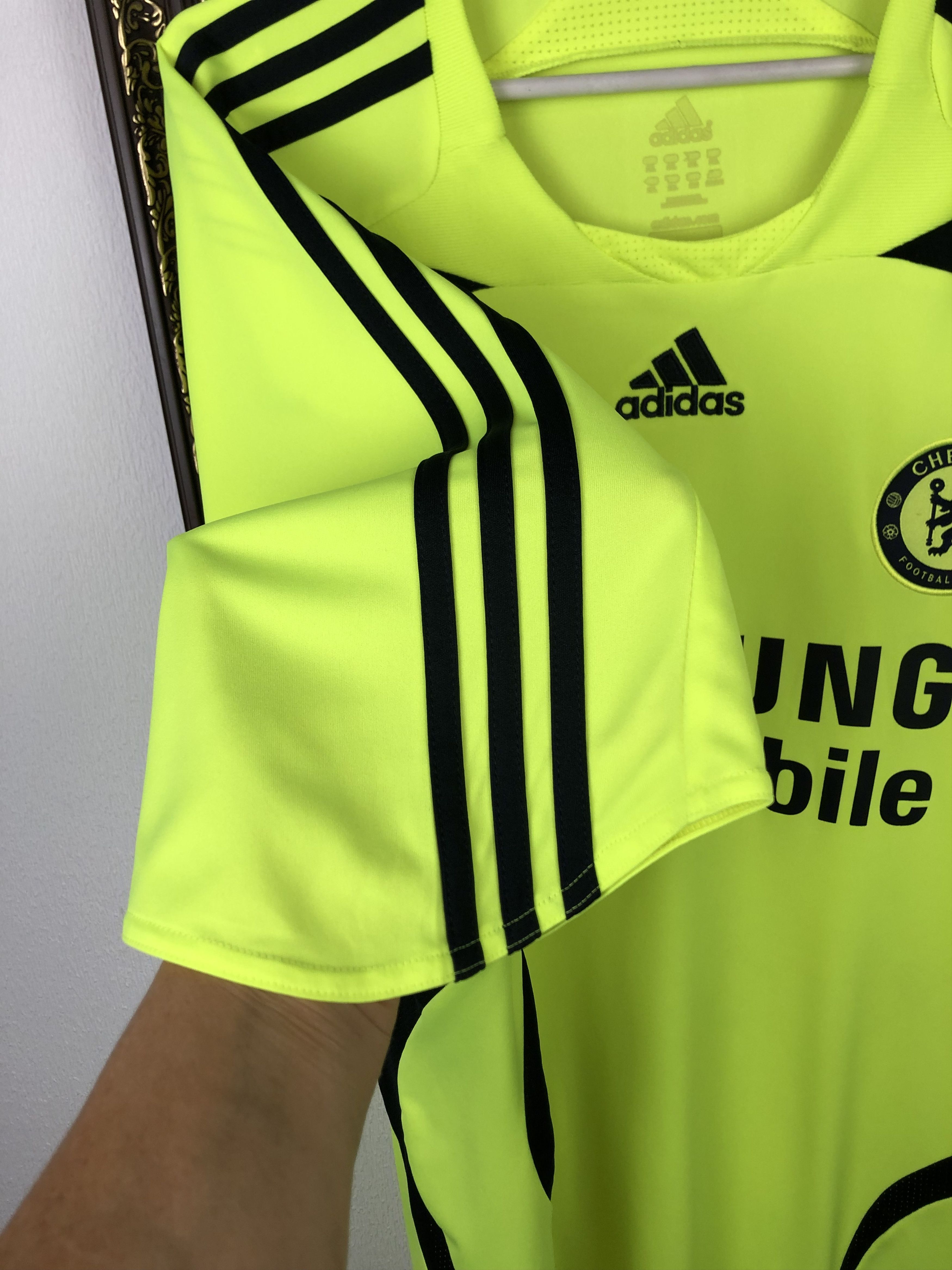 Adidas Chelsea Away football shirt 2007 Soccer Adidas Jersey Trikot Size US XXL / EU 58 / 5 - 5 Thumbnail