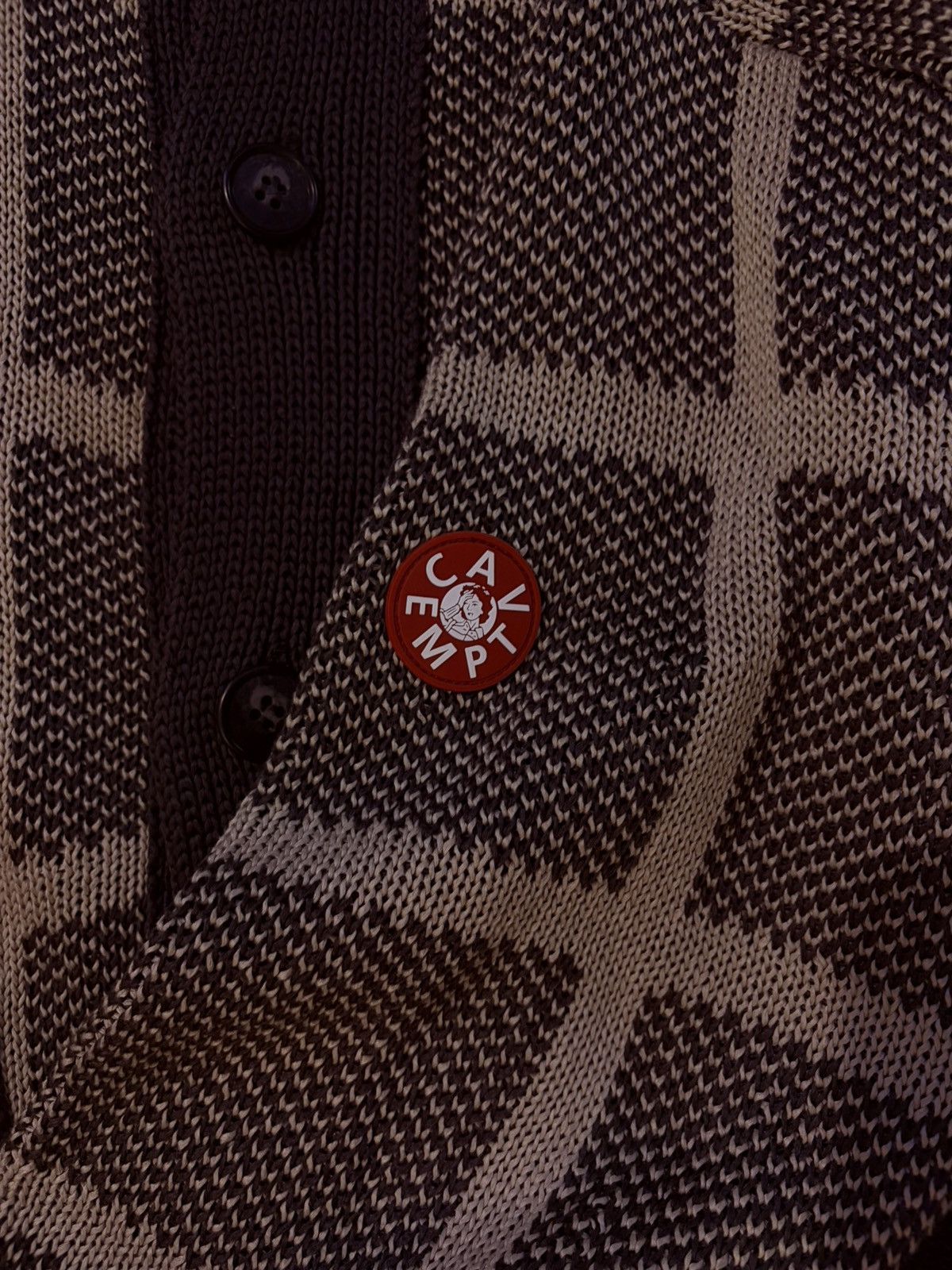 Cav Empt Cav Empt Grid Cardigan Size US L / EU 52-54 / 3 - 4 Thumbnail
