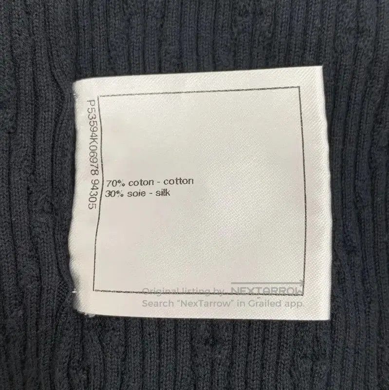 Chanel Chanel Black Cotton Women's T-Shirt . Size S / US 4 / IT 40 - 7 Thumbnail