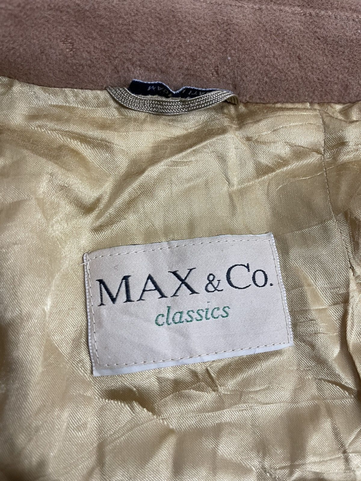 Designer × Other × Vintage VINTAGE MAX&Co by MAX MARA WOOL CASHMERE JACKET Size US M / EU 48-50 / 2 - 5 Thumbnail