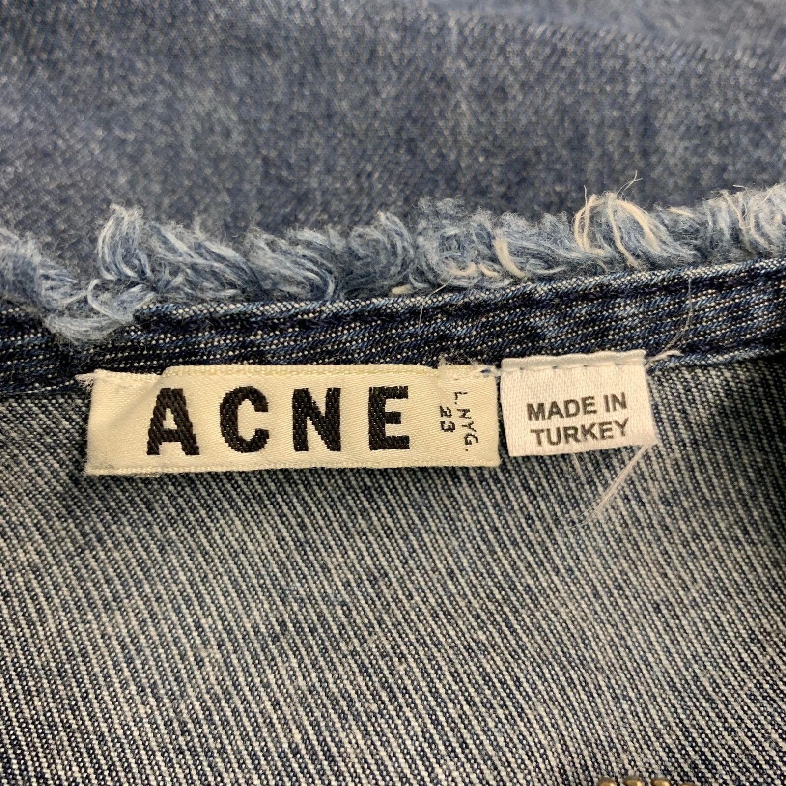 Acne Studios ACNE Size M Blue Denim Dress Size M / US 6-8 / IT 42-44 - 4 Thumbnail
