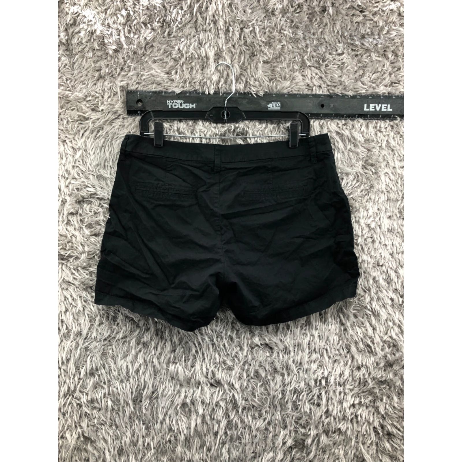 Old Navy Old Navy Womens Chino Shorts Size 10 Mid Rise Dark Wash Black Size 32" / US 10 / IT 46 - 4 Thumbnail