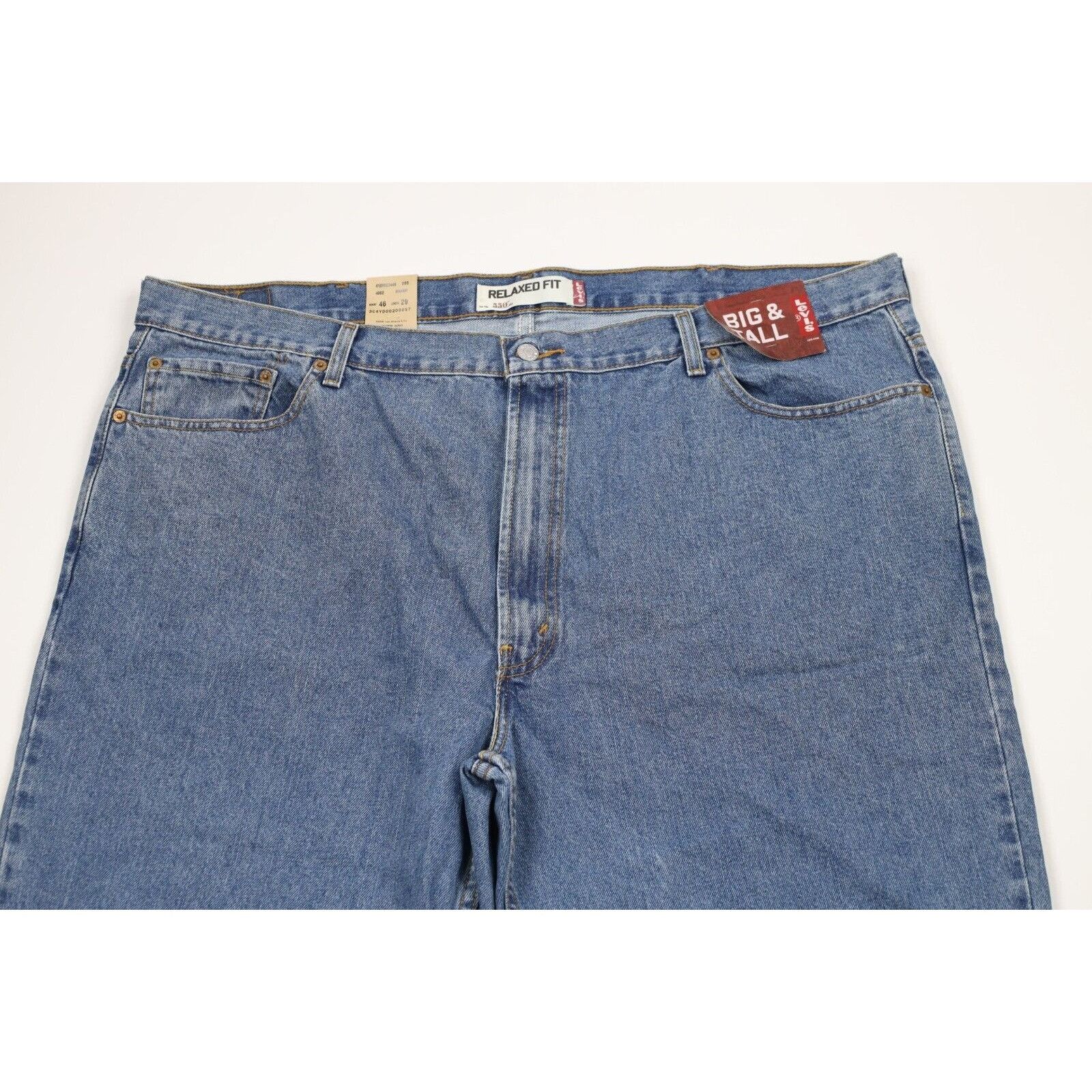 Levi's × Vintage Deadstock Vintage Y2K Levis 550 Relaxed Fit Denim Jeans Size US 44 / EU 60 - 2 Thumbnail