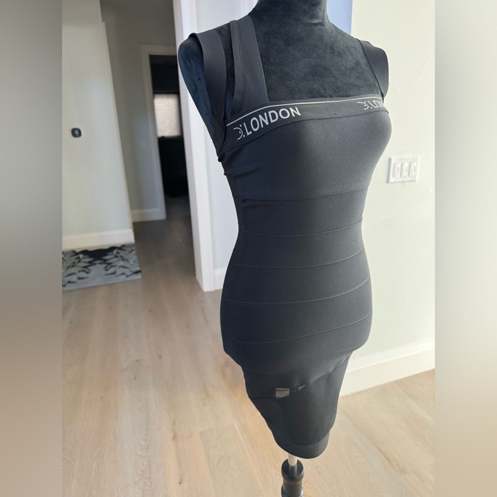 Other New Y2K Chic Black One Shoulder Dress size XS Size XS / US 0-2 / IT 36-38 - 5 Thumbnail