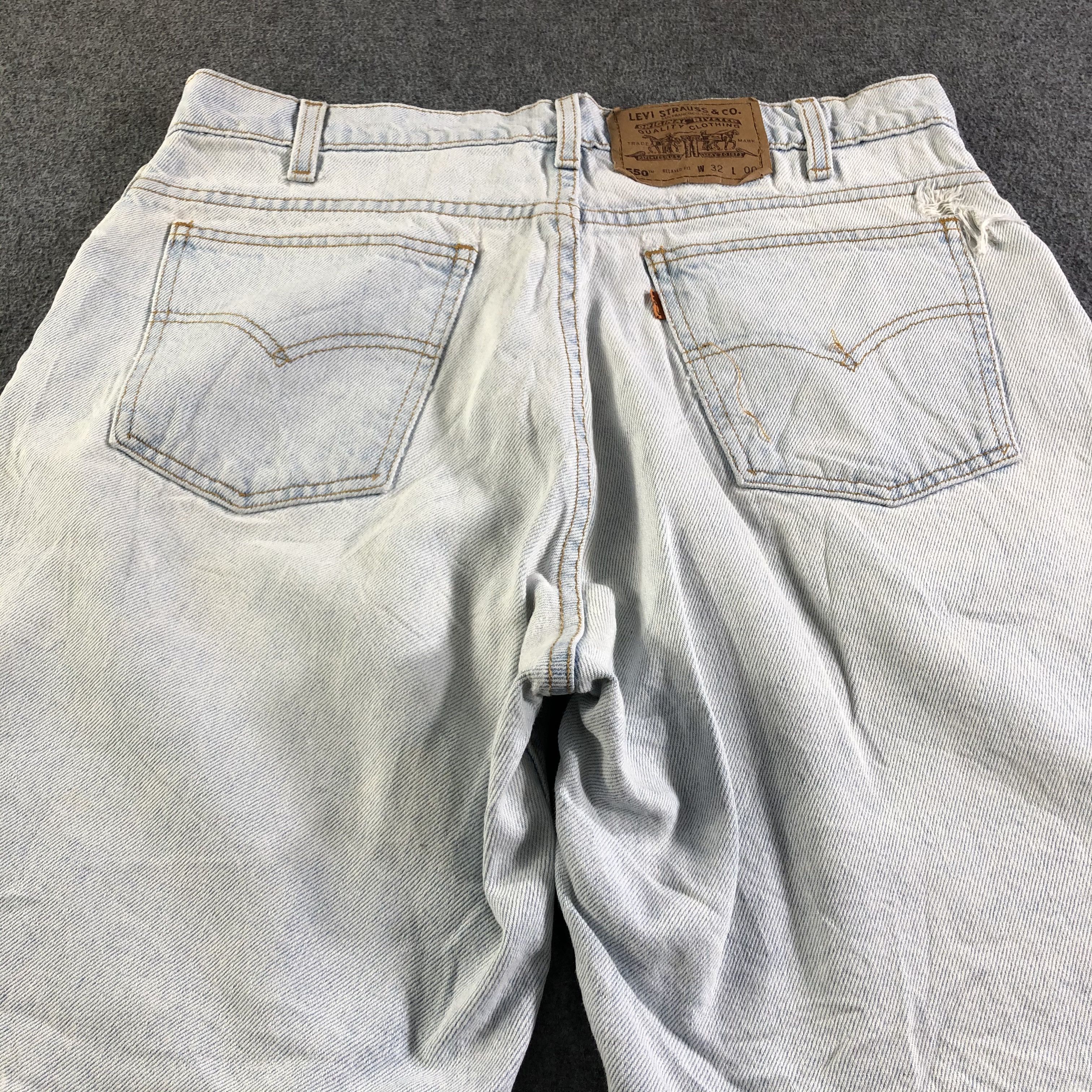 Levi's × Vintage Vintage Light Wash Levis 550 Jeans-J4438 Size 32" / US 10 / IT 46 - 4 Thumbnail