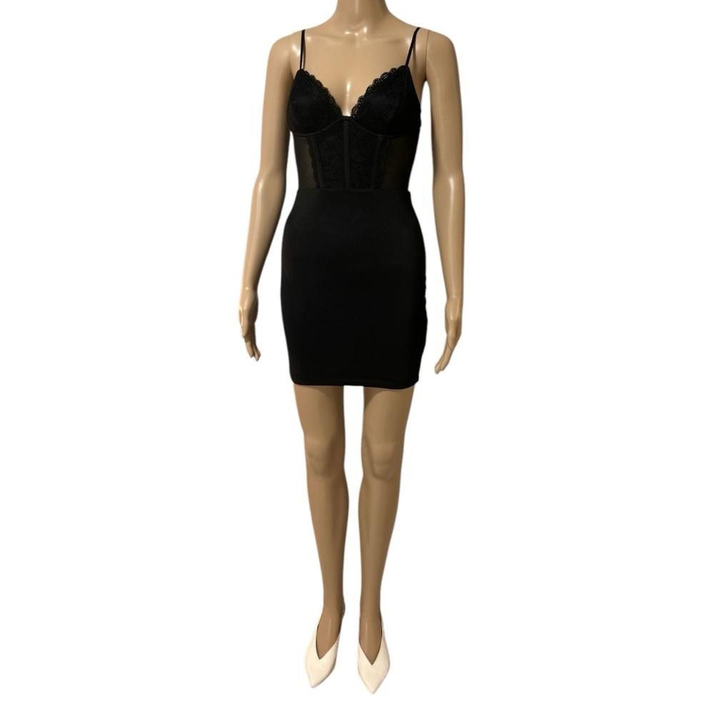 Garbage TV Garage sexy Black Lace Mini Dress Size ONE SIZE - 1 Thumbnail