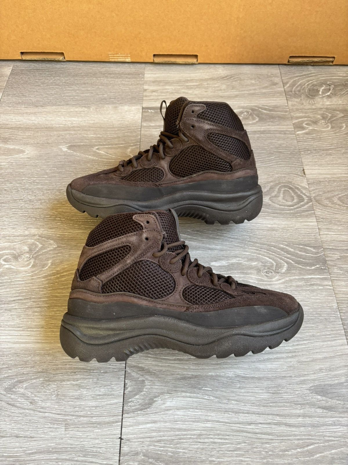 Adidas × Kanye West Adidas Yeezy Boots Dessert Oil Size US 9.5 / EU 42-43 - 8 Thumbnail