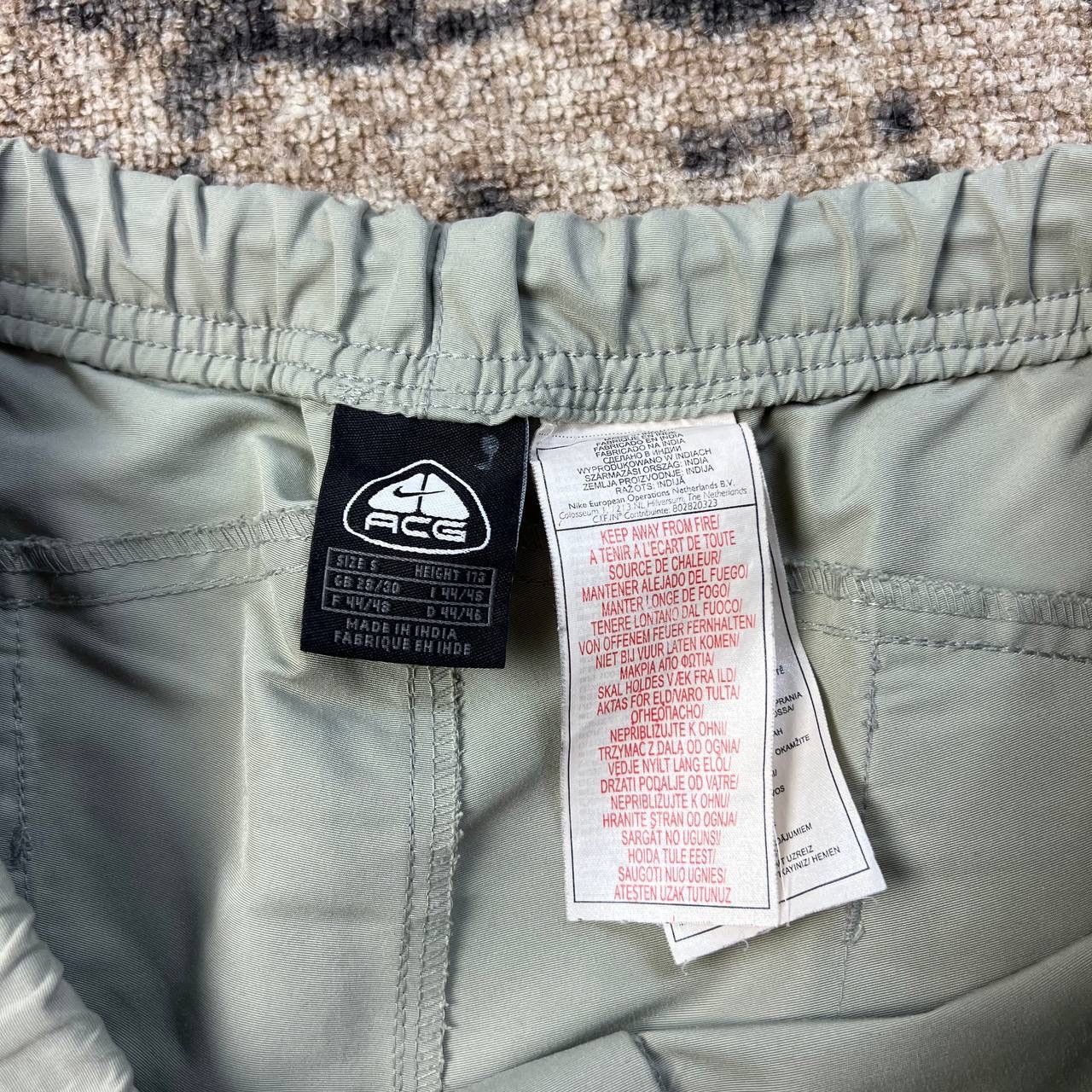 Nike ACG Vintage Y2K Nike ACG Embroidered Logo Cargo Tactical Pants Size US 30 / EU 46 - 8 Thumbnail