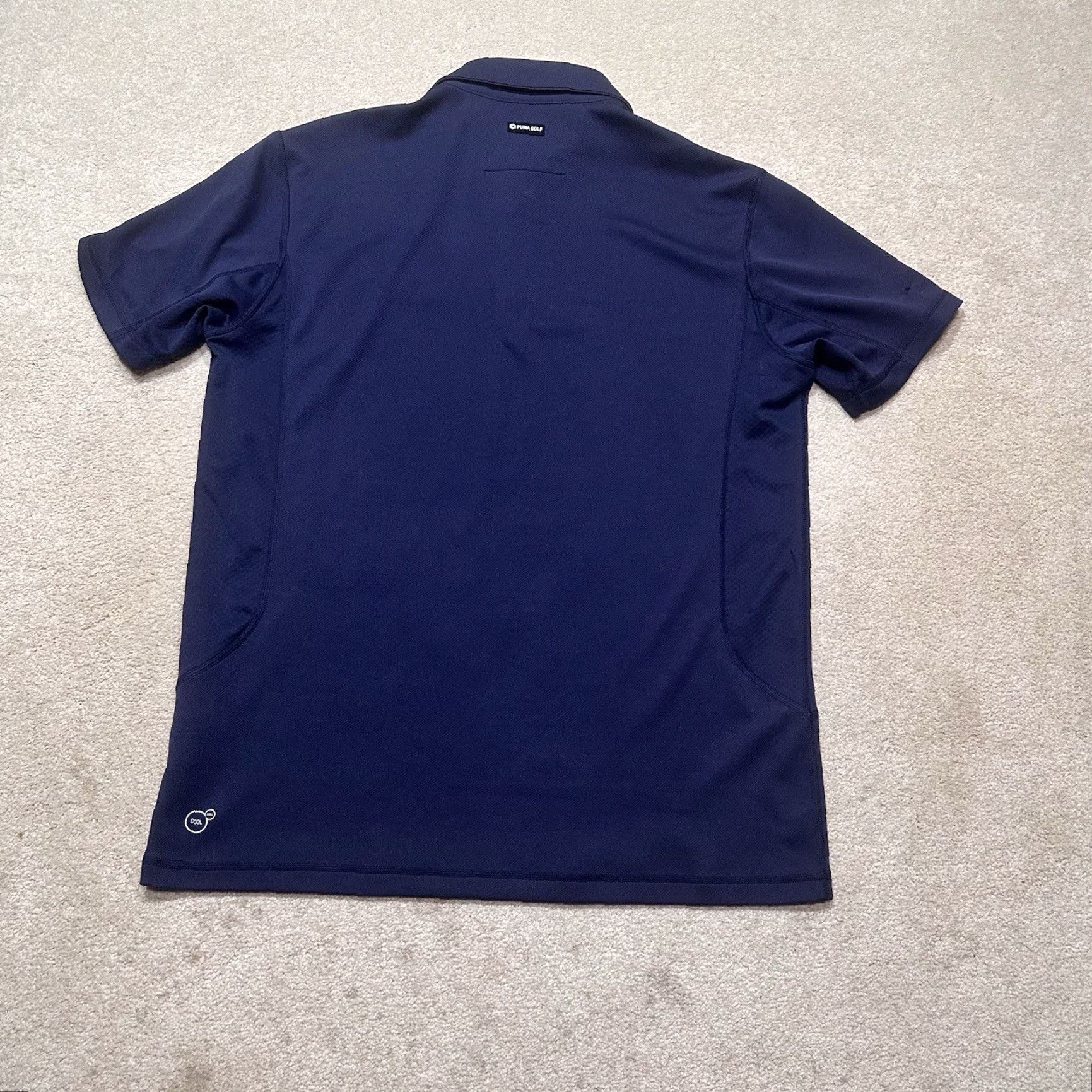 Puma PUMA Golf Inverness Country Club Polo Mens Medium Blue Shirt Golf Size US M / EU 48-50 / 2 - 2 Thumbnail