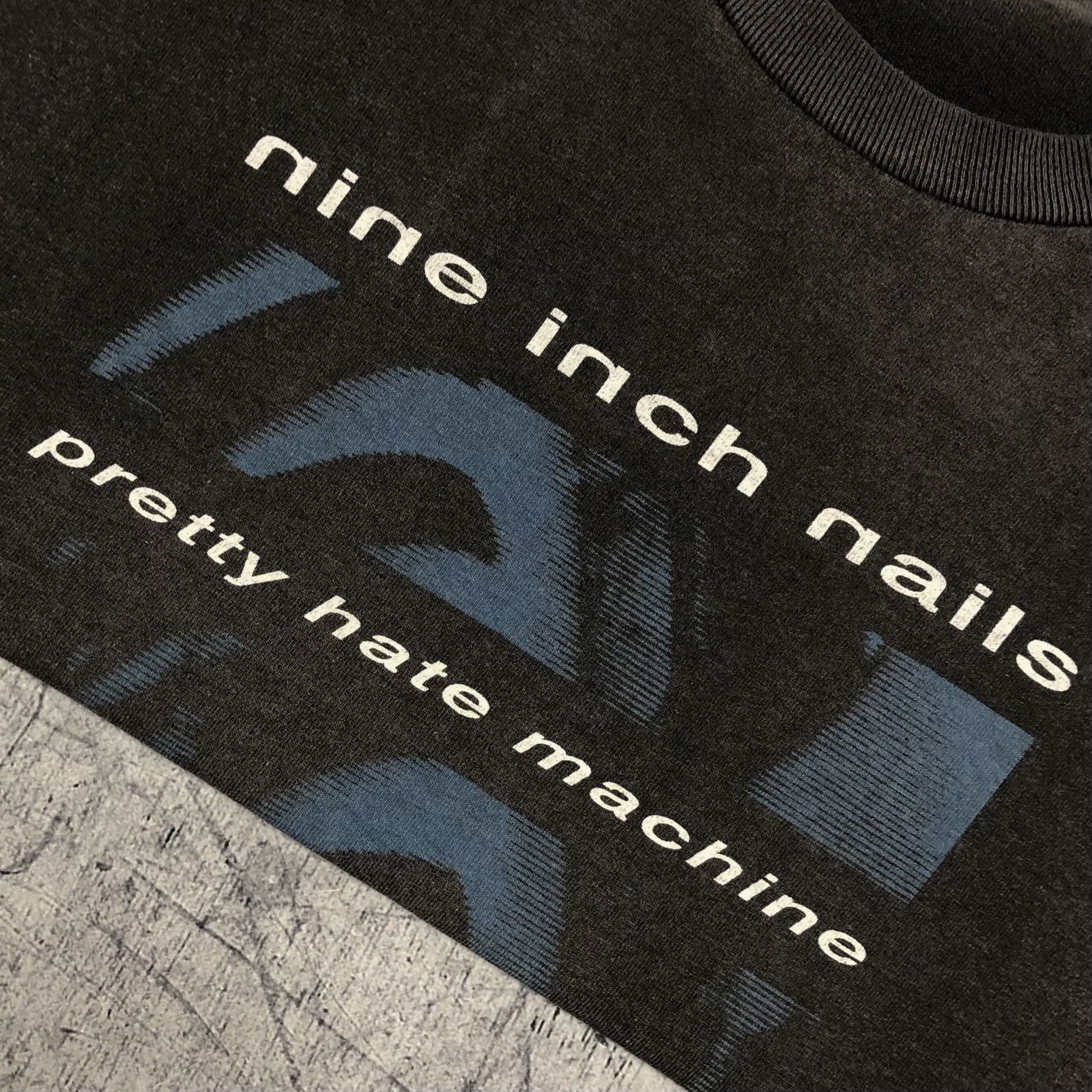 Band Tees Rare Vintage NIN Nine Inch Nails Pretty Hate Machine Tee 90s Size US L / EU 52-54 / 3 - 3 Thumbnail