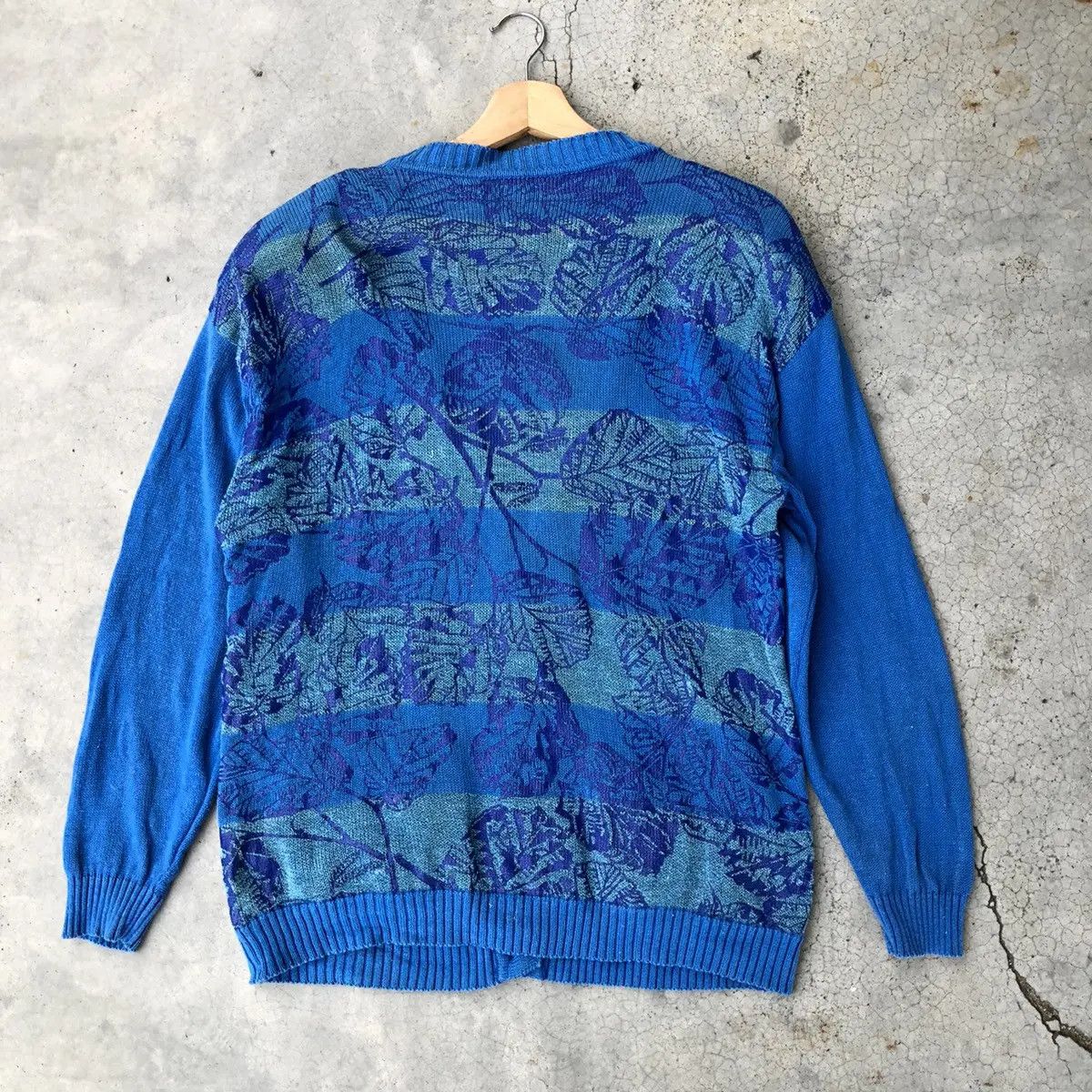 Japanese Brand 💥Cardigan Vintage Donnauno Strecth/Memeri Stripe Nice Desig Size M / US 6-8 / IT 42-44 - 10 Thumbnail