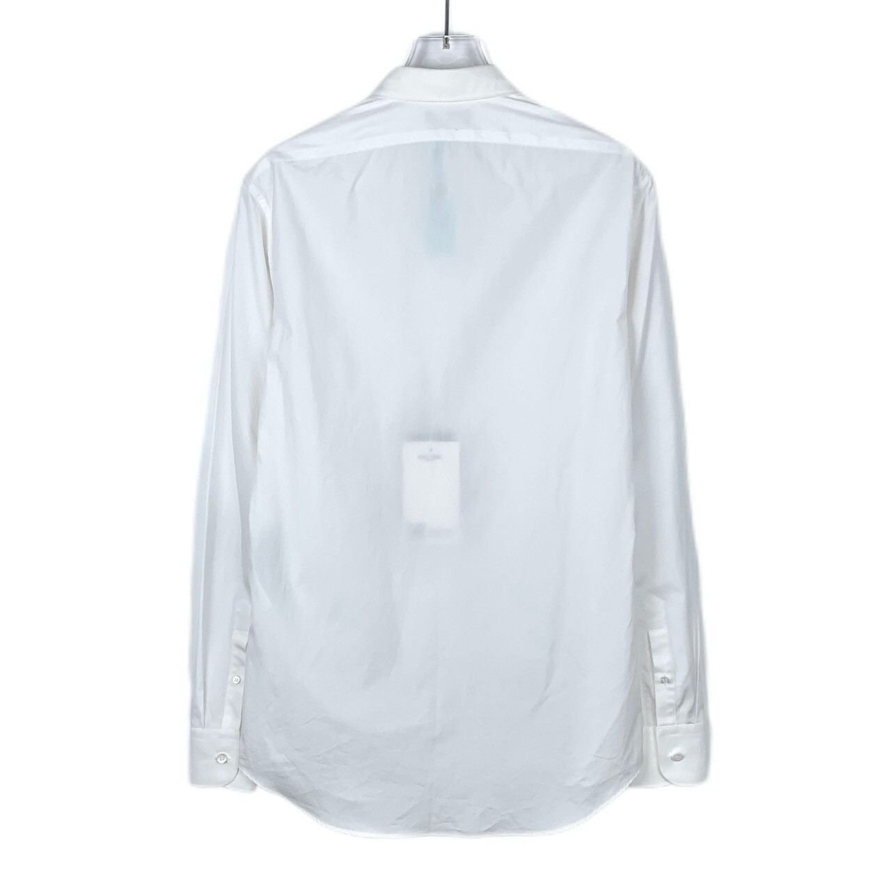 Alexander McQueen Alexander McQueen Feather Embroidered White Cotton Shirt Size XXL / US 16-18 / IT 52-54 - 2 Thumbnail