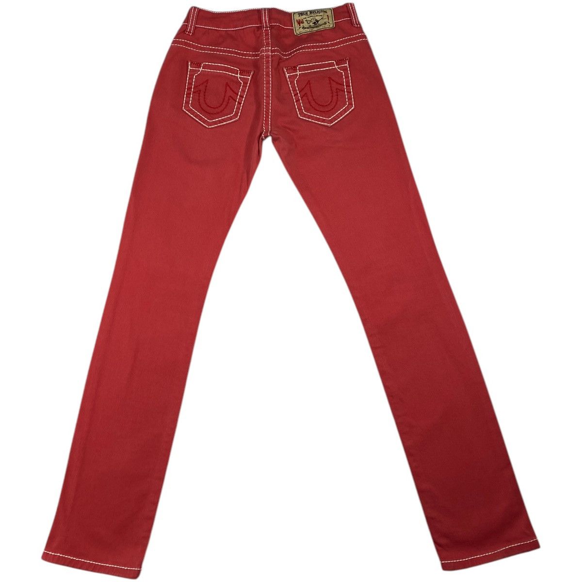 True Religion 🔥LASTDROP🔥 Y2K True Religion Geno Low Rise Coral Pink Pants Size 31" - 3 Thumbnail