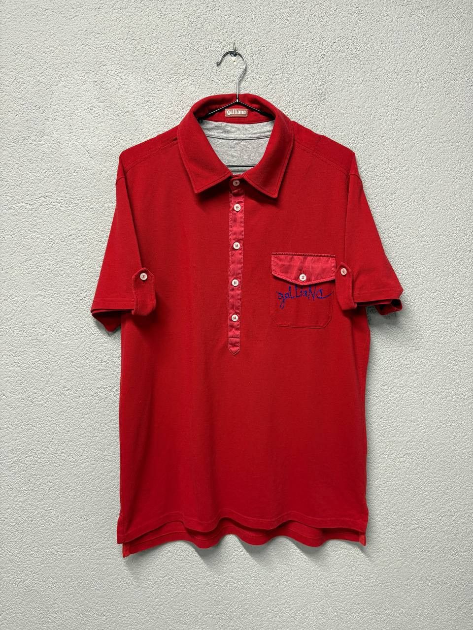 John Galliano Galliano mens polo shirt Large Size US L / EU 52-54 / 3 - 1 Thumbnail