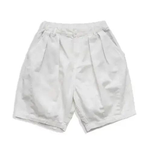 Japanese Brand 20SS Indigo Union Japan White Oversized Aloha Shorts Size US 34 / EU 50 - 3 Thumbnail