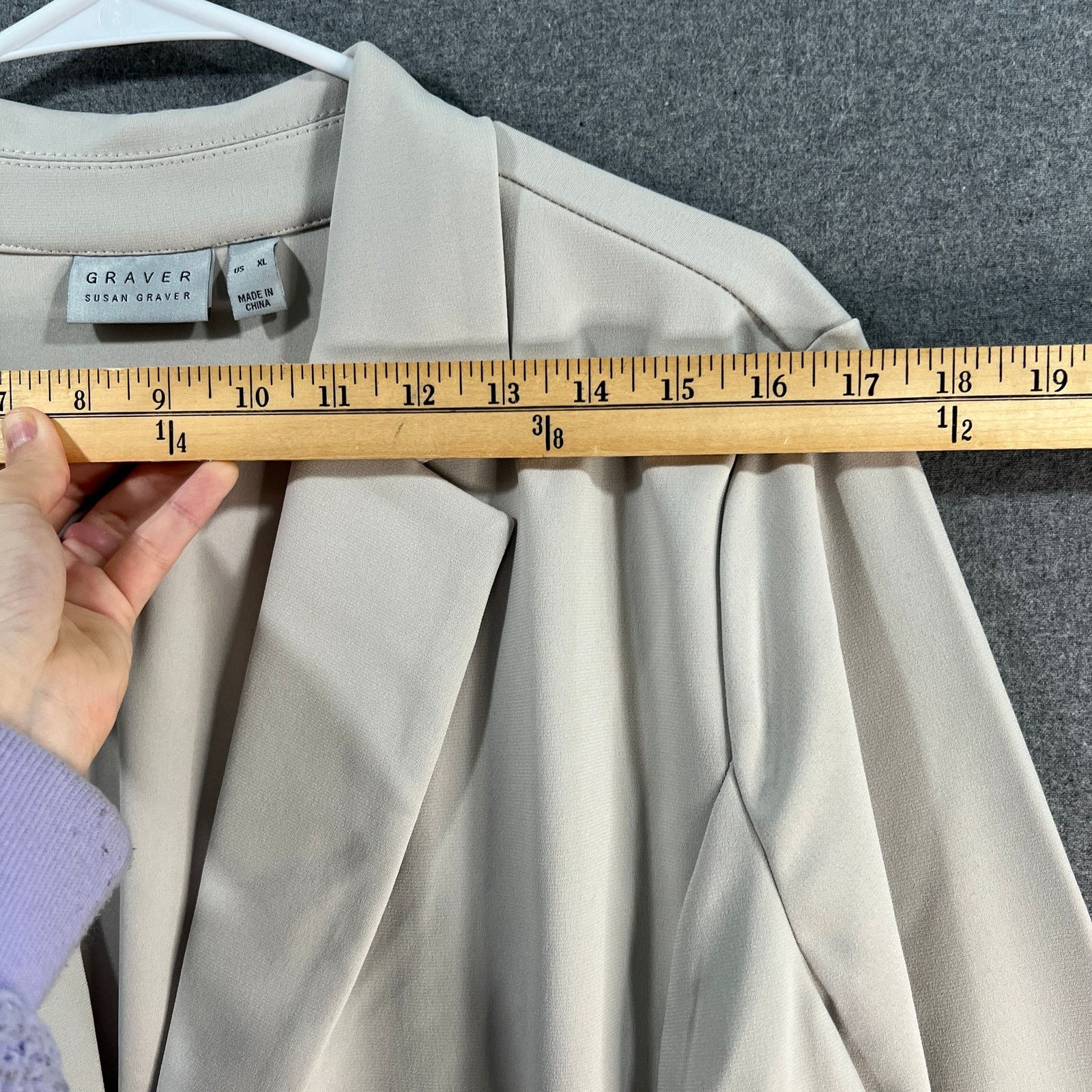 Other GRAVER Susan Graver LK Fusion 3/4 Slv Cutaway Size XL / US 12-14 / IT 48-50 - 6 Thumbnail