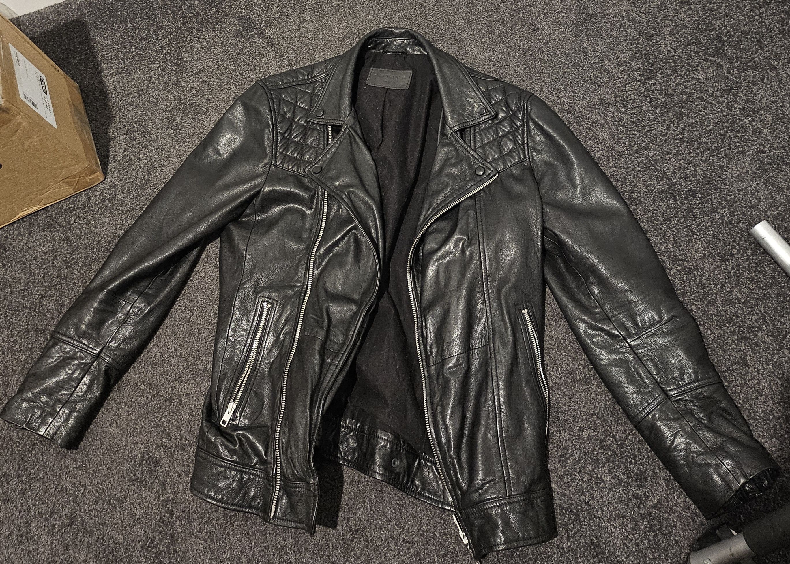 Allsaints AllSaints Kushiro Leather Jacket Size US S / EU 44-46 / 1 - 2 Thumbnail