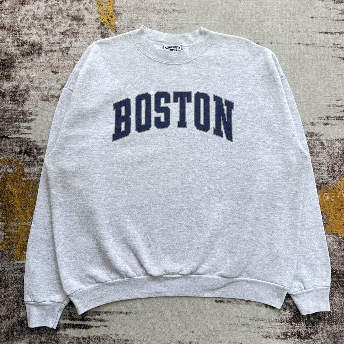 Lee VINTAGE LEE BOSTON SPELL OUT BIG LOGO RARE DESIGN Size US XL / EU 56 / 4 - 2 Thumbnail