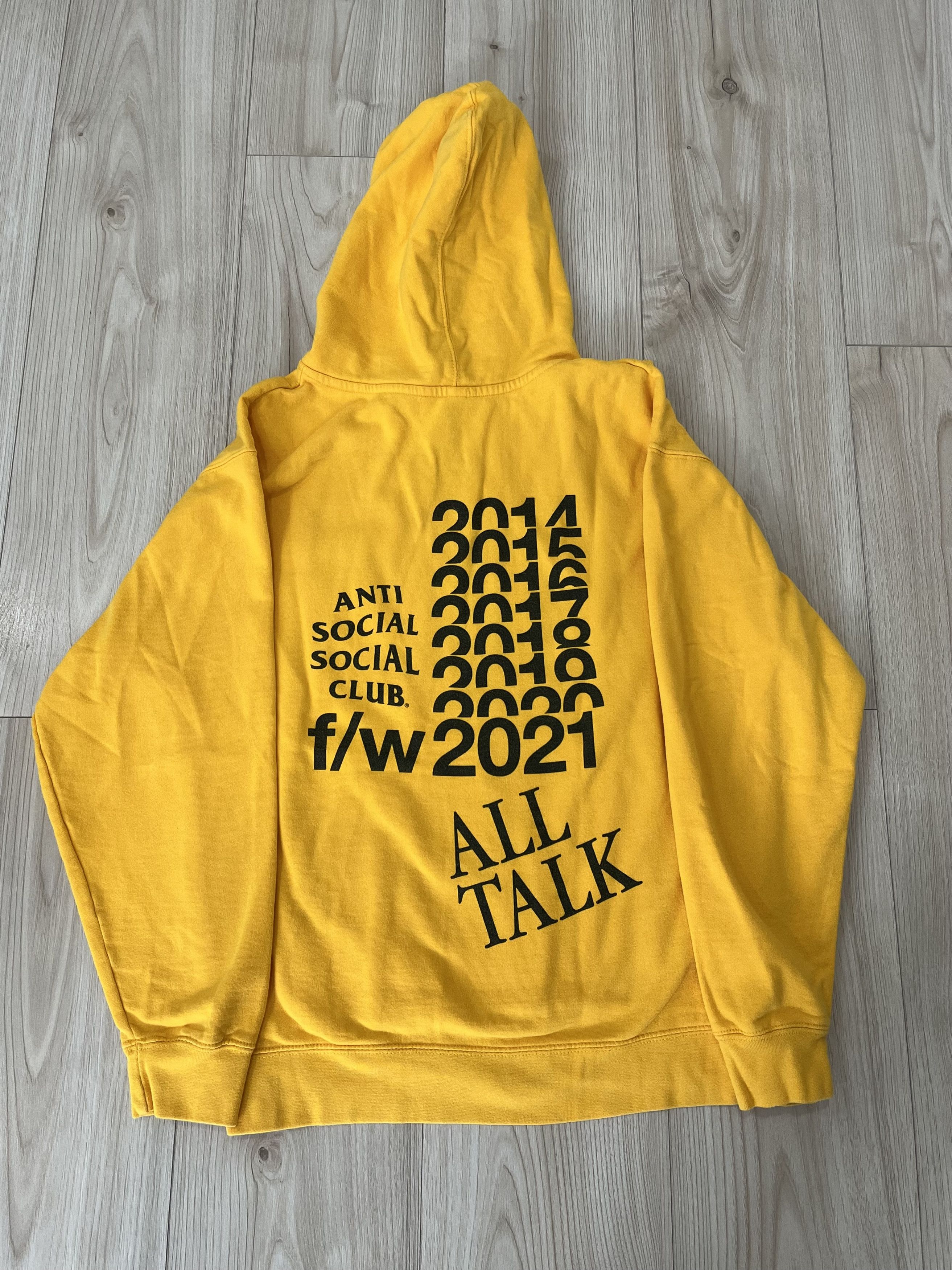 Anti Social Social Club ASSC Anti Social Social Club All Talk on a Blog Hoodie Size US M / EU 48-50 / 2 - 1 Thumbnail