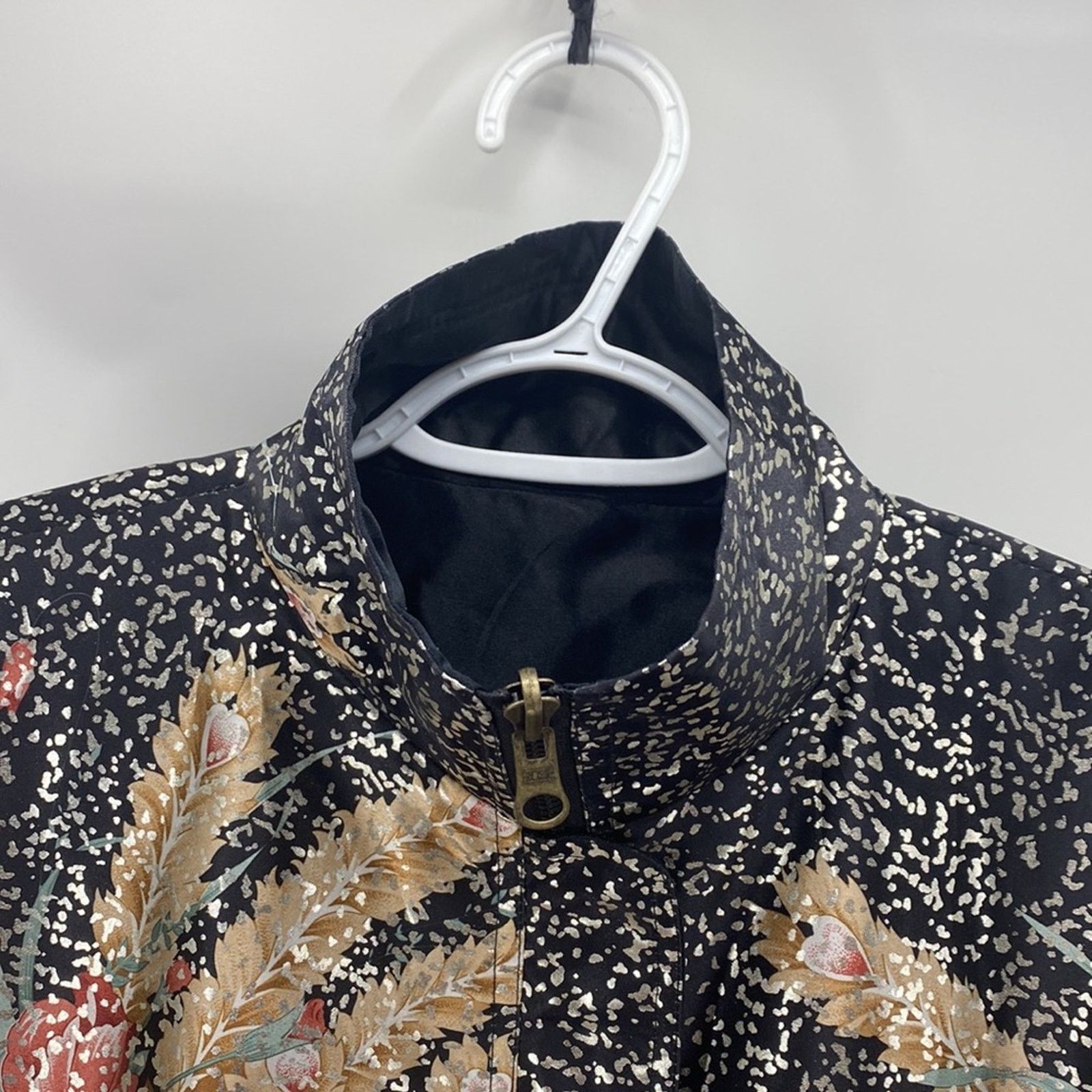 Vintage Vintage 80s 90s Silver metallic Reversible Windbreaker sz L Size L / US 10 / IT 46 - 6 Thumbnail