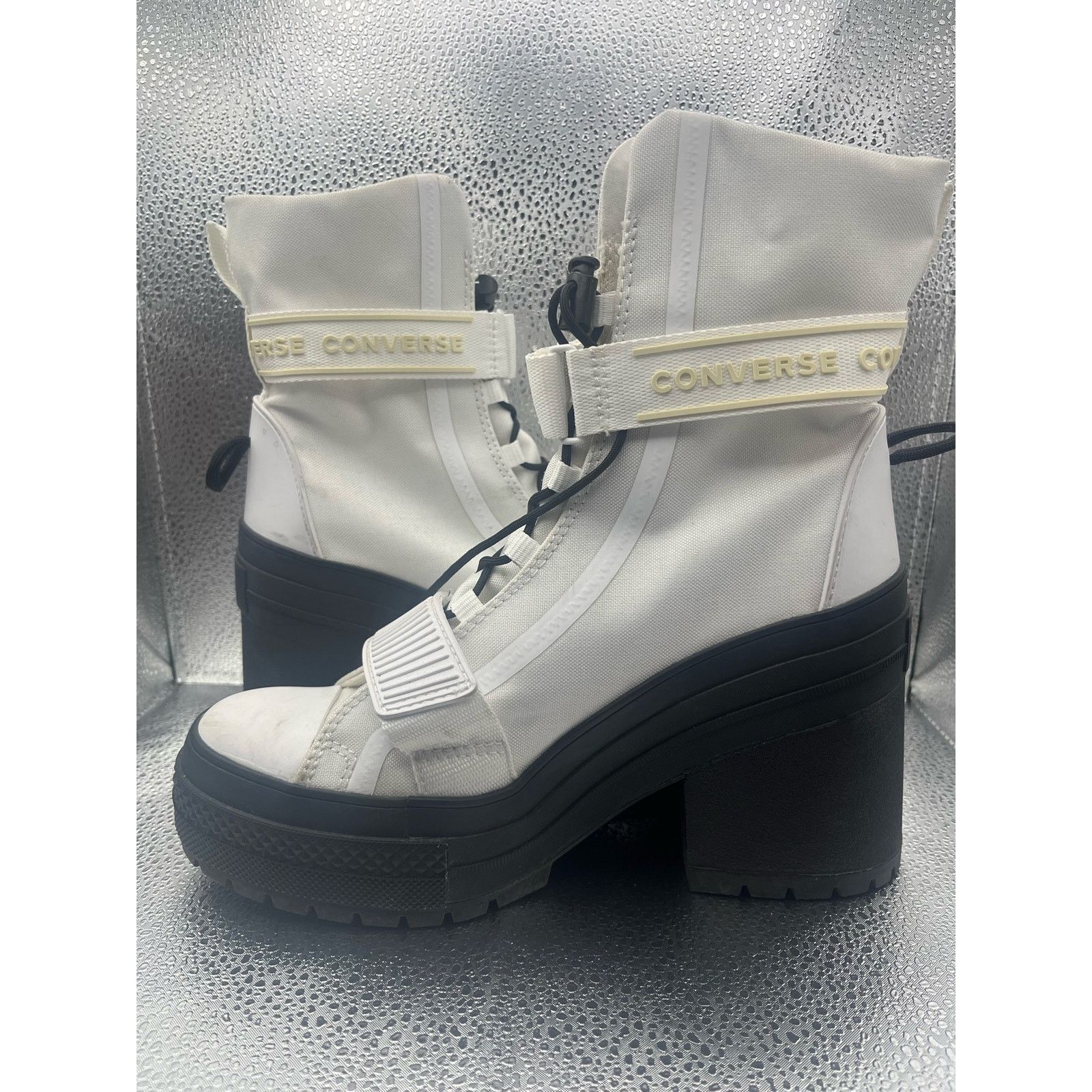 Converse Converse Chuck Taylor All Star GR82 White Platform Boot USED Size US 7.5 / IT 37.5 - 4 Thumbnail