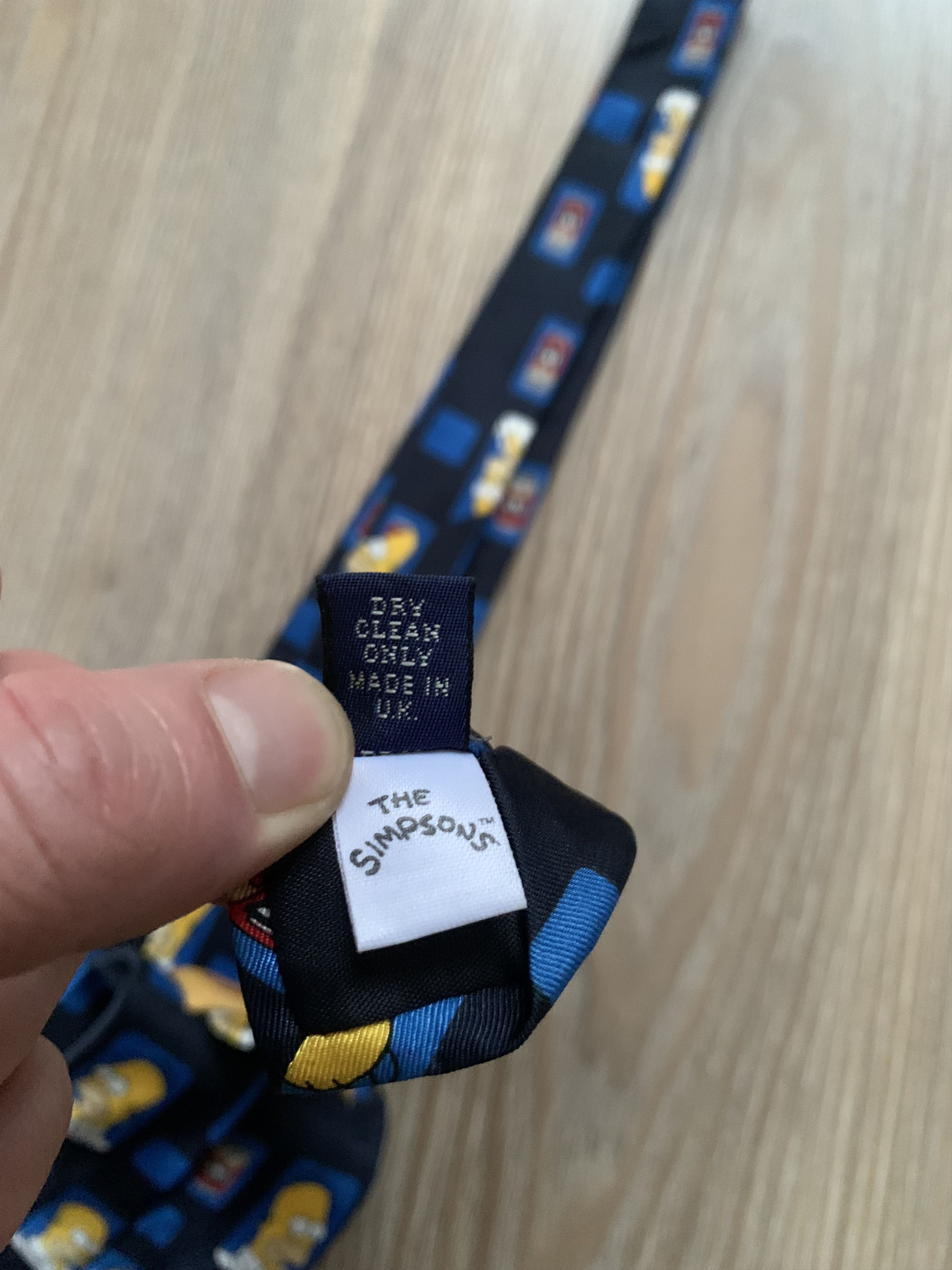 Other Vintage Printed The Simpsons Duffed Tie Size ONE SIZE - 10 Thumbnail