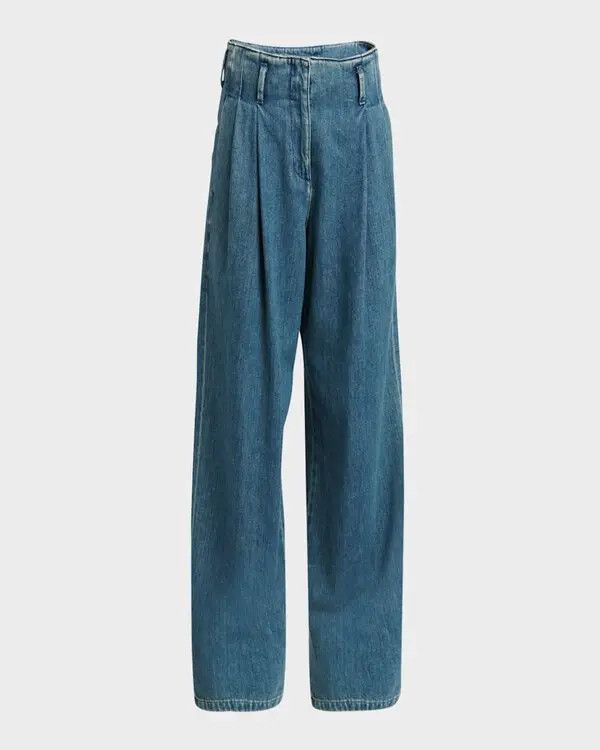 Golden Goose o1y0725 Denim Pant in Blue Size 27" / US 4 / IT 40 - 1 Thumbnail