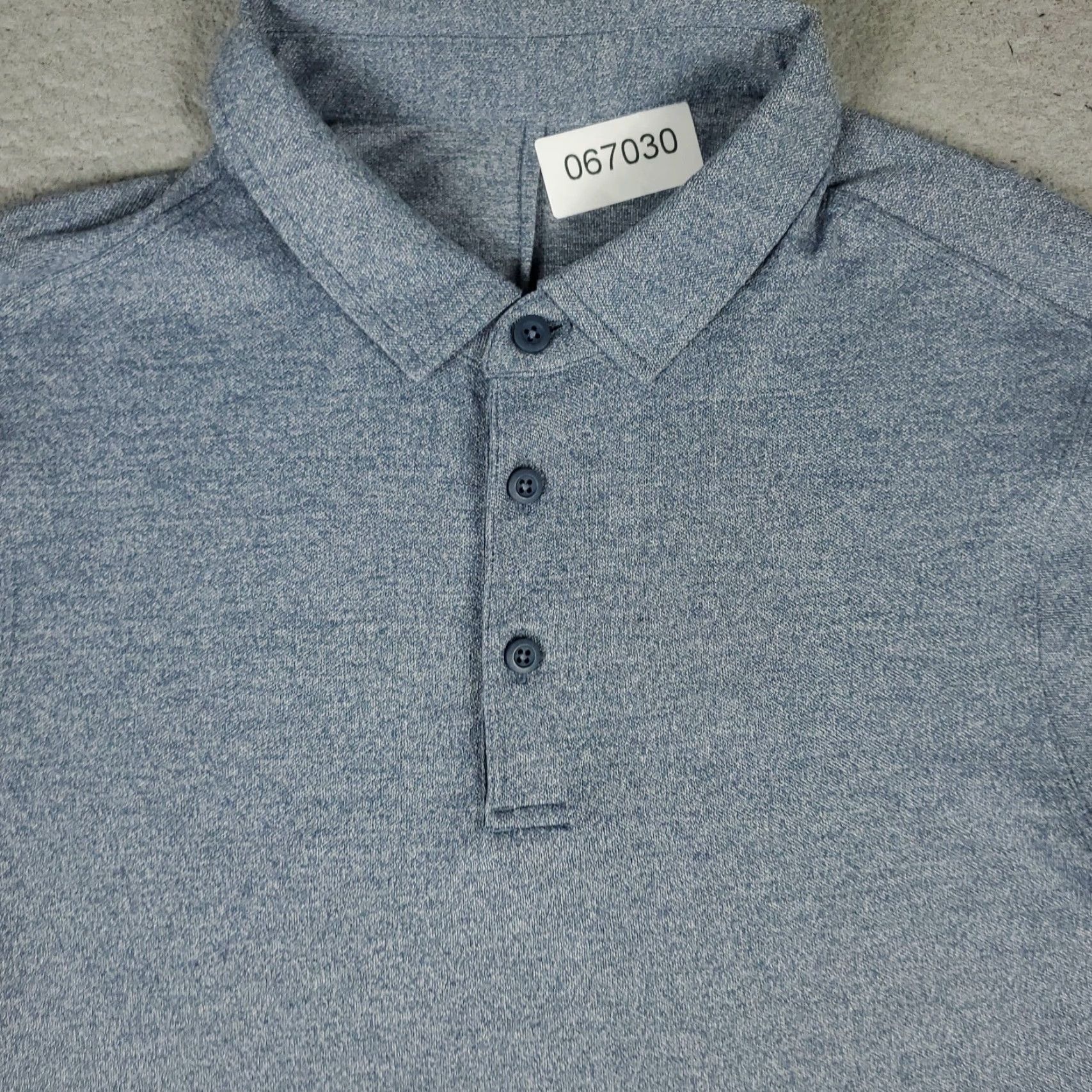 Lululemon Lululemon Polo Shirt Mens Size S Blue Tech Active Golf Short Sleeve Polo Shirt Size US S / EU 44-46 / 1 - 2 Thumbnail