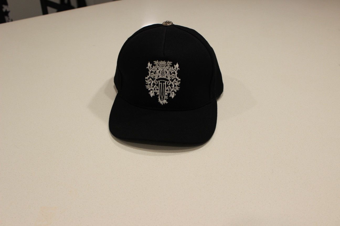 Chrome Hearts Chrome Hearts Dagger Denim Hat Size ONE SIZE - 2 Thumbnail