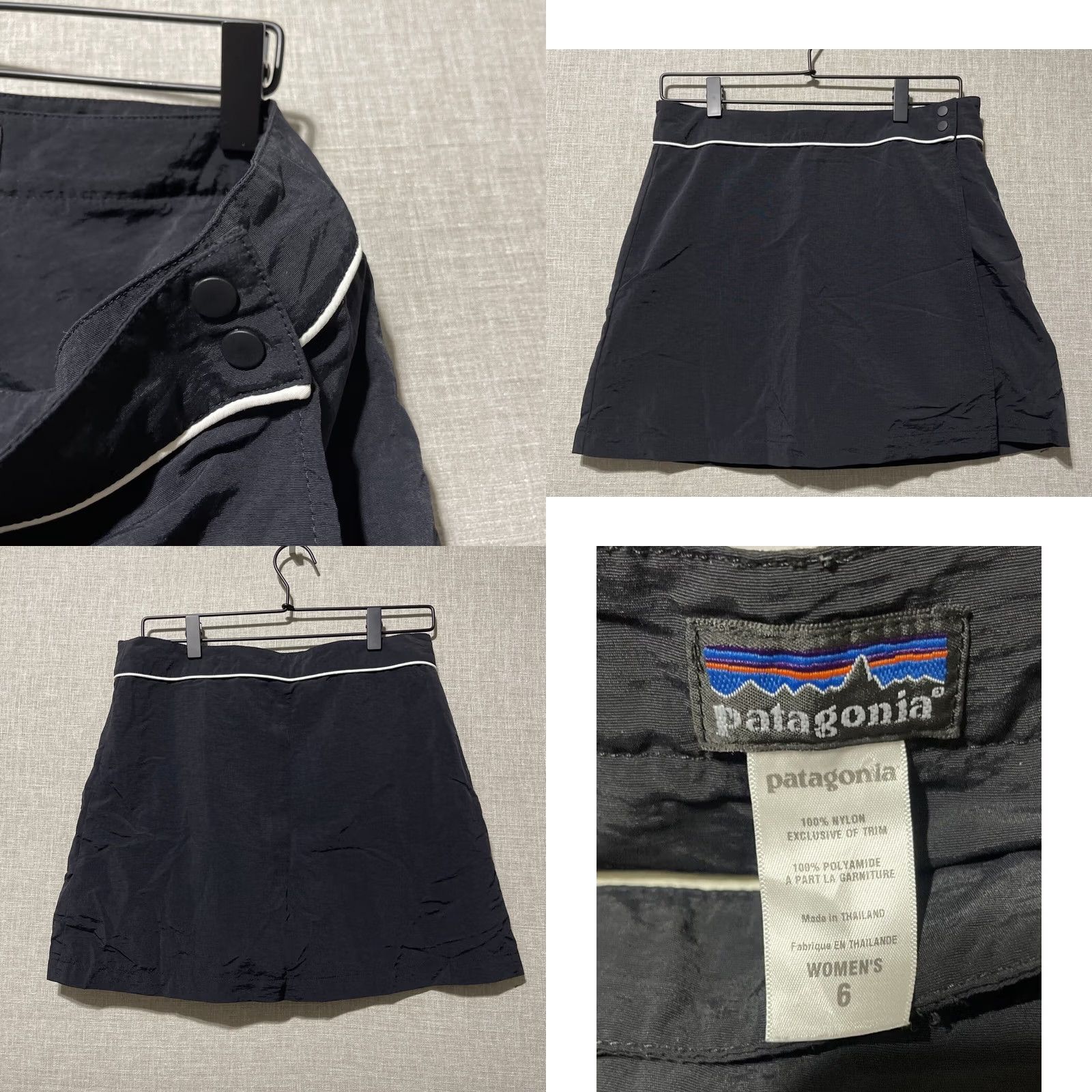 Patagonia Patagonia Skirt Womens 6 Black Skort Women Piece Set Short Tennis Pickleball Size 28" / US 6 / IT 42 - 8 Thumbnail