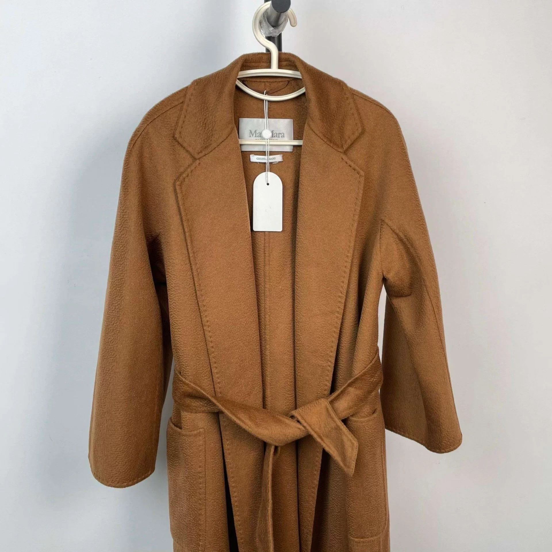 Max Mara MAXMARA cashmere coat camel 34 labbro Size XS / US 0-2 / IT 36-38 - 8 Thumbnail