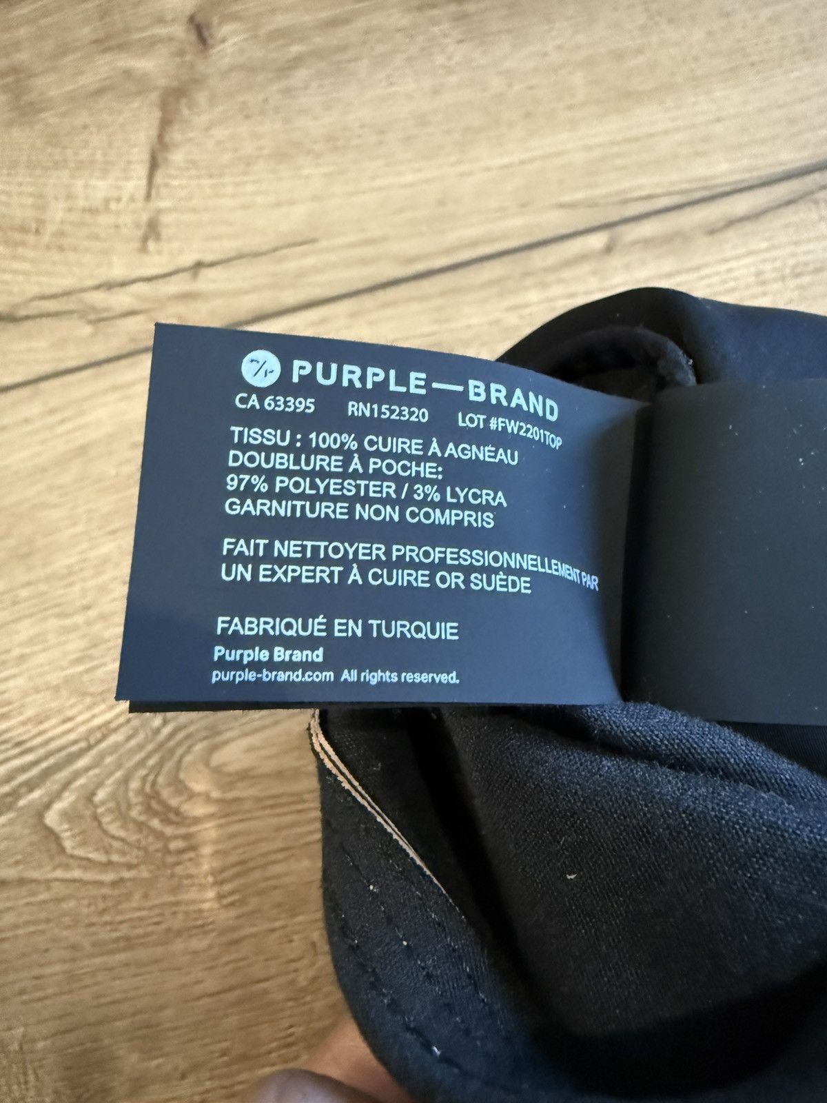Purple Brand PURPLE BRAND leather pants Size US 40 / EU 56 - 10 Thumbnail