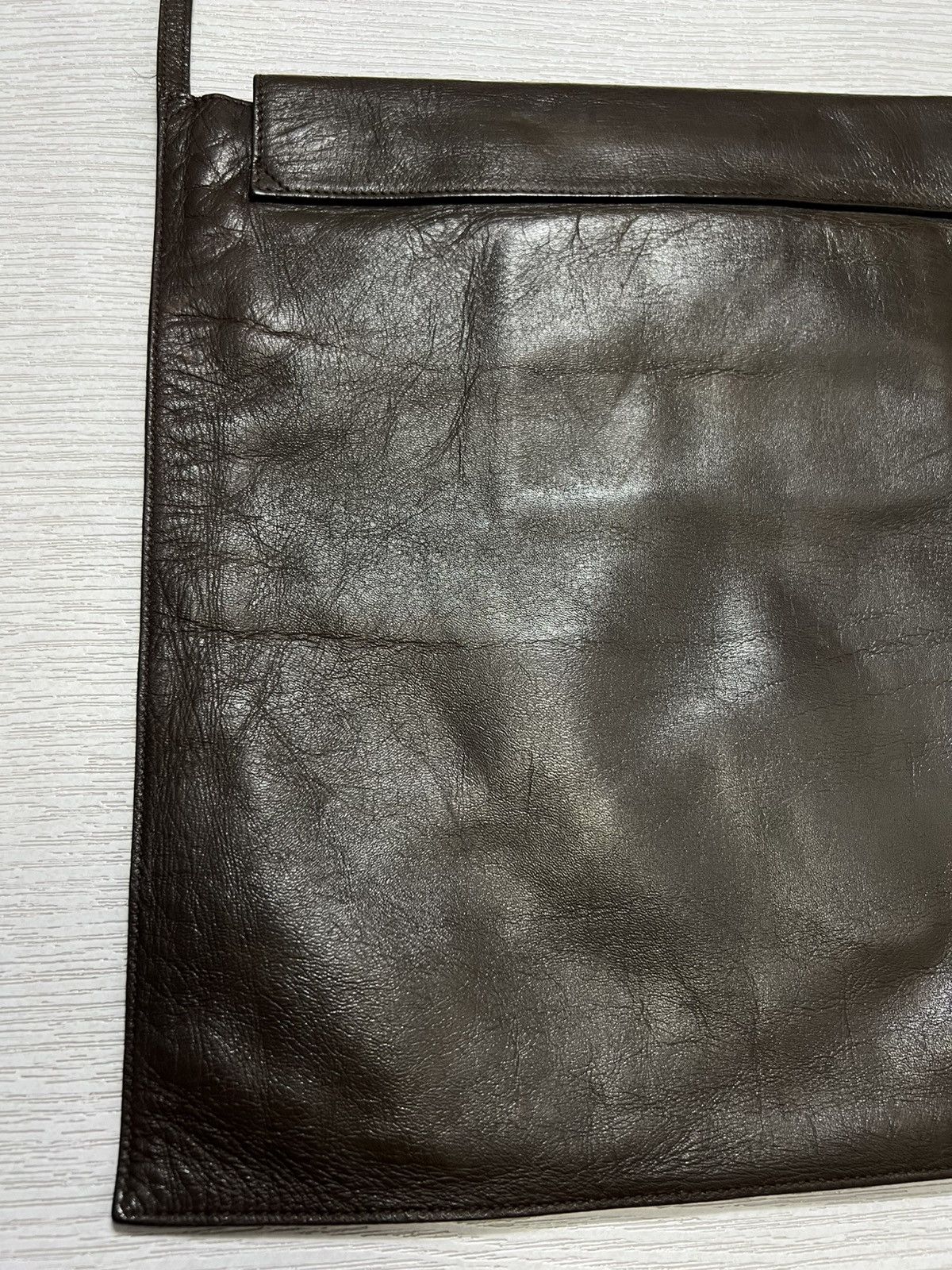 Gucci Gucci - Tom Ford - Brown Leather Shoulder Bag Size ONE SIZE - 13 Thumbnail