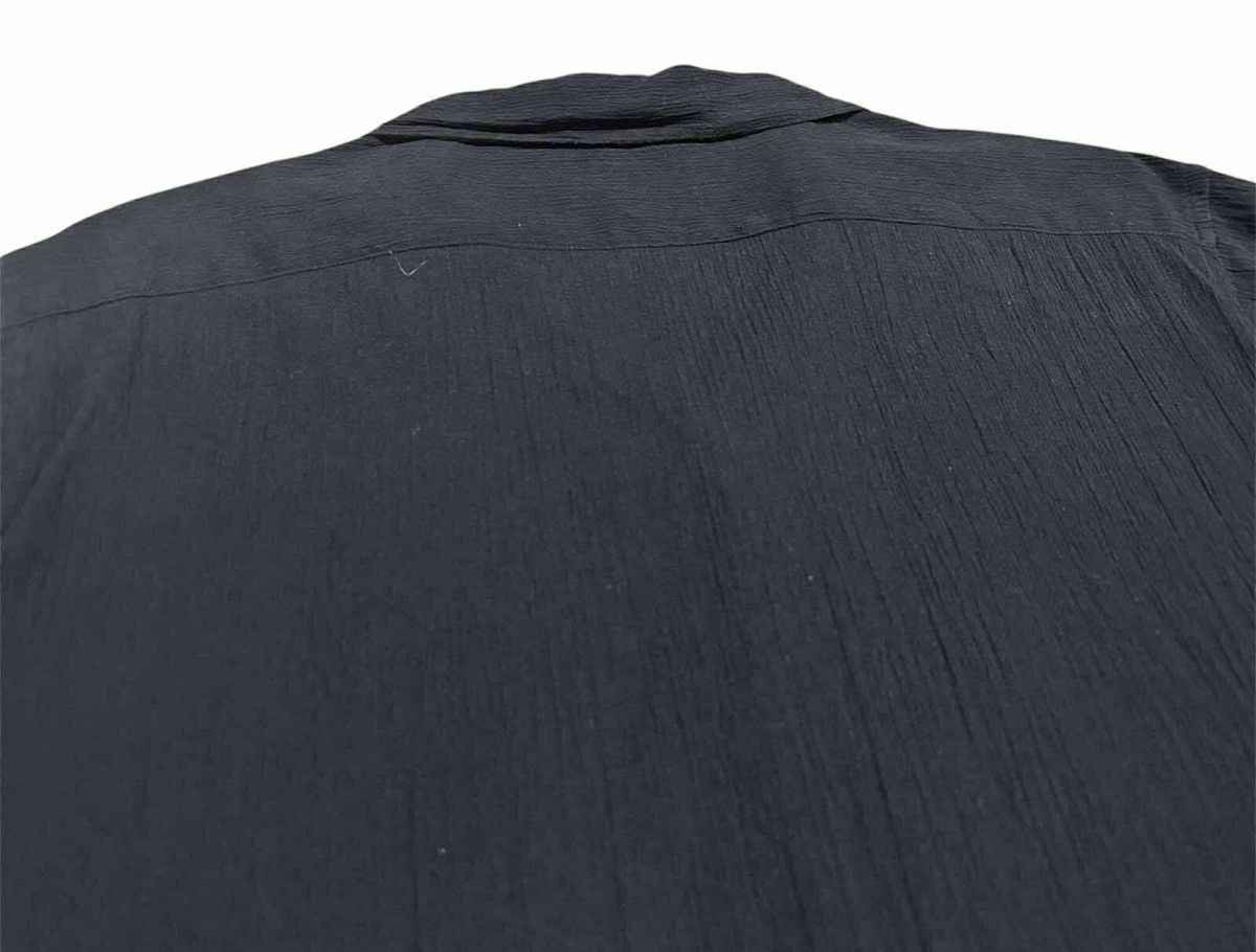 Japanese Brand 🔥Japanese Trenza Pleats Open Collar Shirt Issey Miyake Style Size US L / EU 52-54 / 3 - 8 Thumbnail