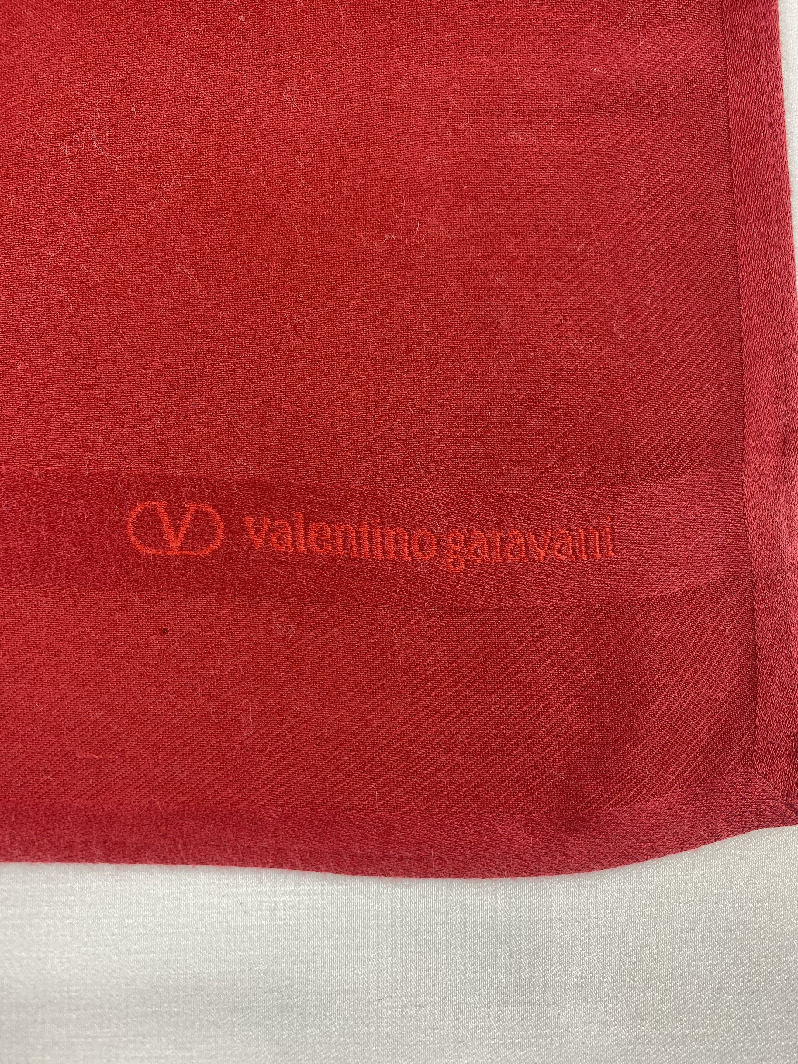 Valentino × Vintage Valentino Garavani Handkerchief / Bandana / Neckerchief Size ONE SIZE - 5 Thumbnail